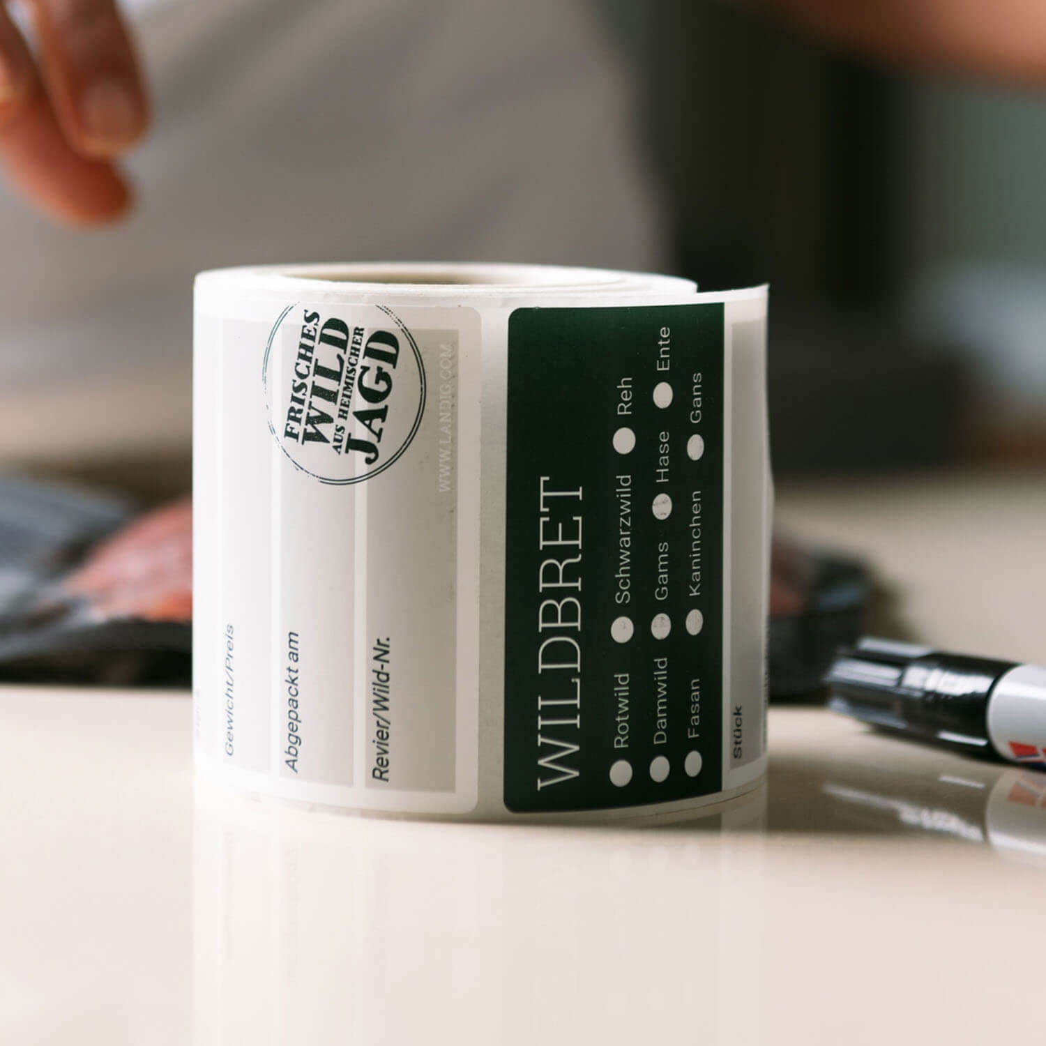  Landig Jachtetiketten