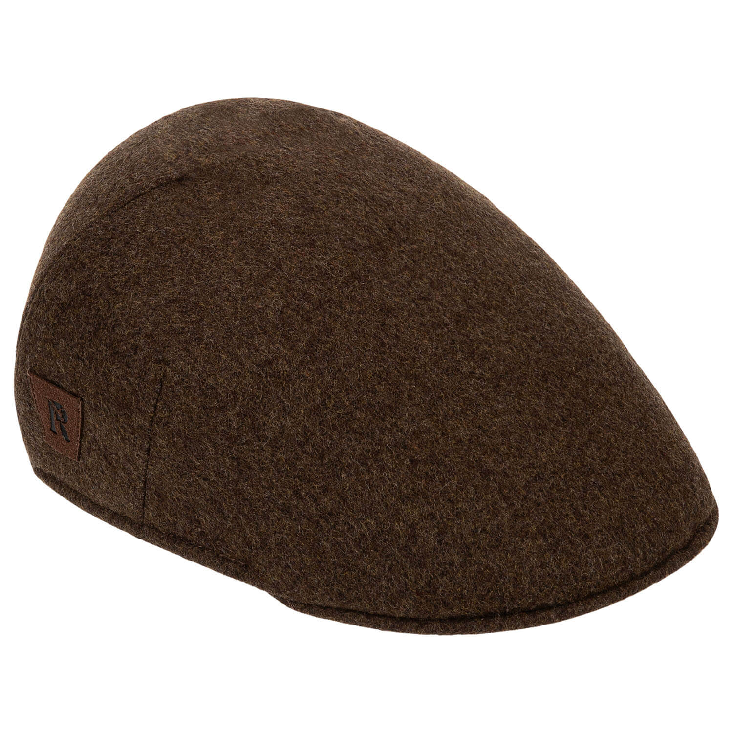 Rascher loden schuifmuts Prestige (bruin) - Mutsen & petten
