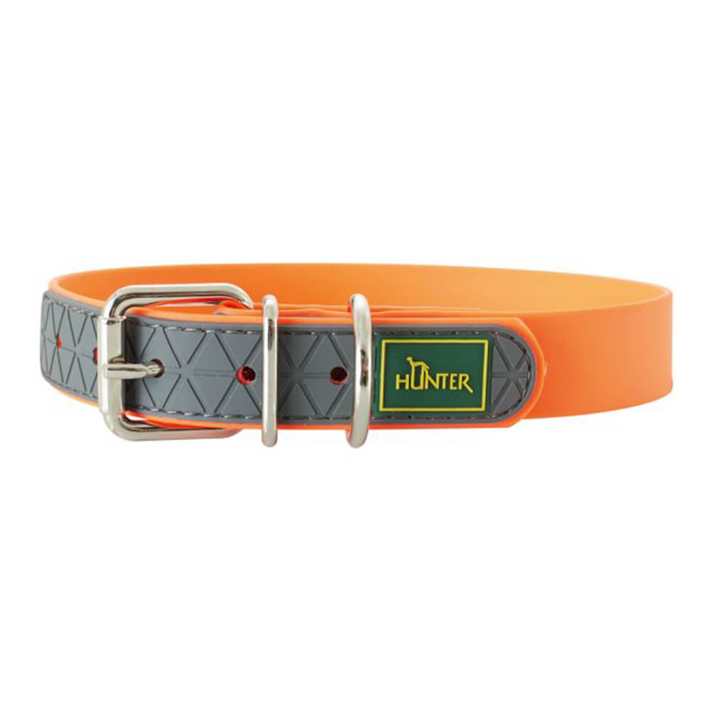  Hunter Halsband Convenience (neon oranje) - Lijnen & halsbanden