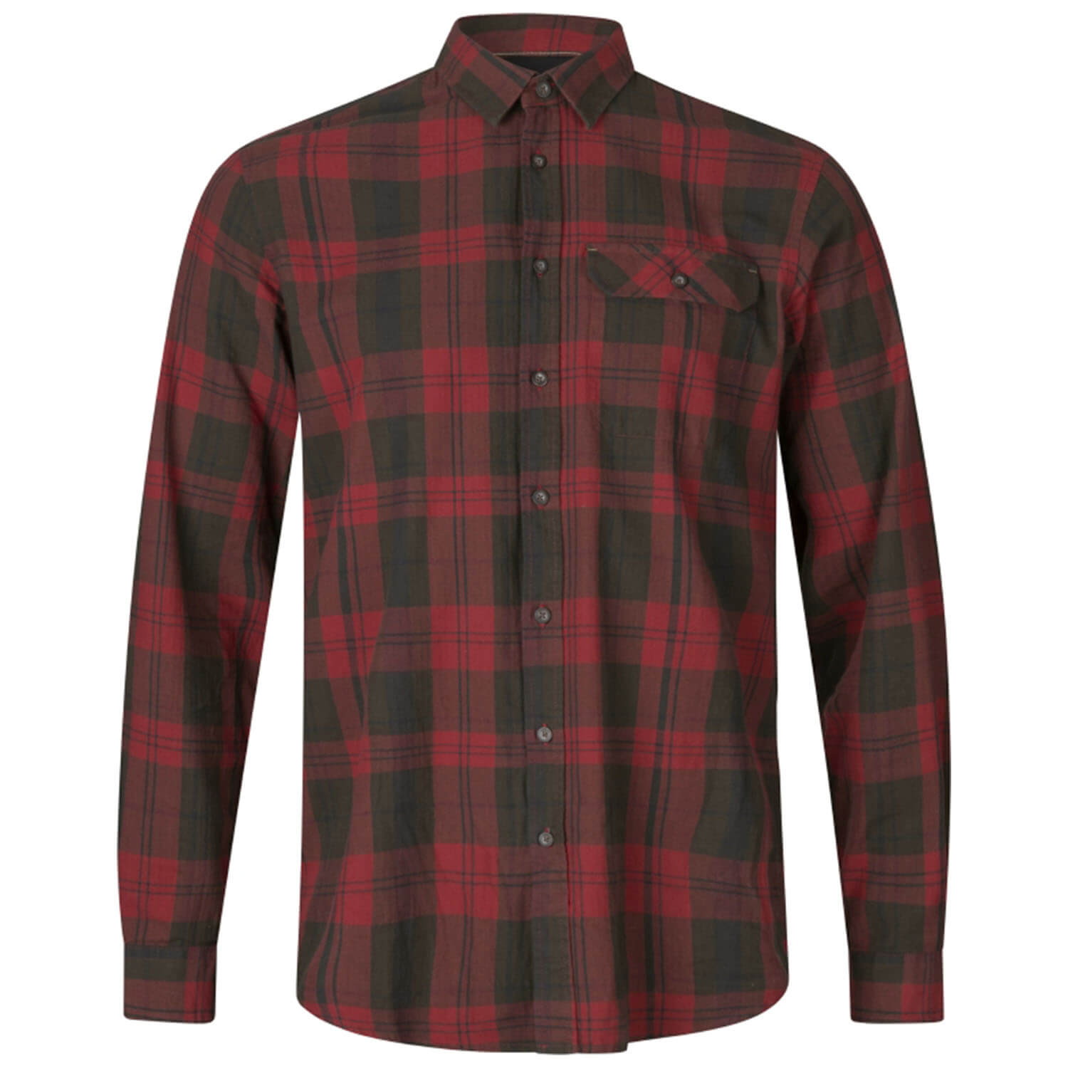  Seeland Jachthemd Highseat (Rode Woudruit) - Overhemden