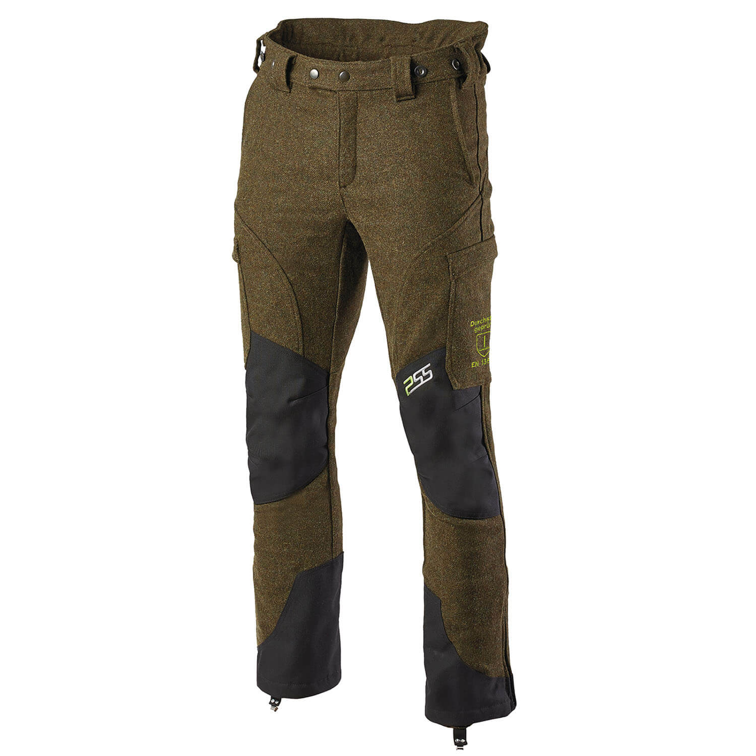  P.SS wildzwijn beschermingsbroek X-treme Protect Loden (Groen)