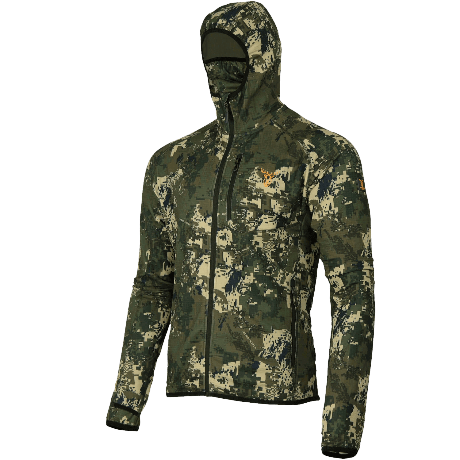  Pirscher Gear Tech fleece hoodie (Optimax) -  Reewild bronst