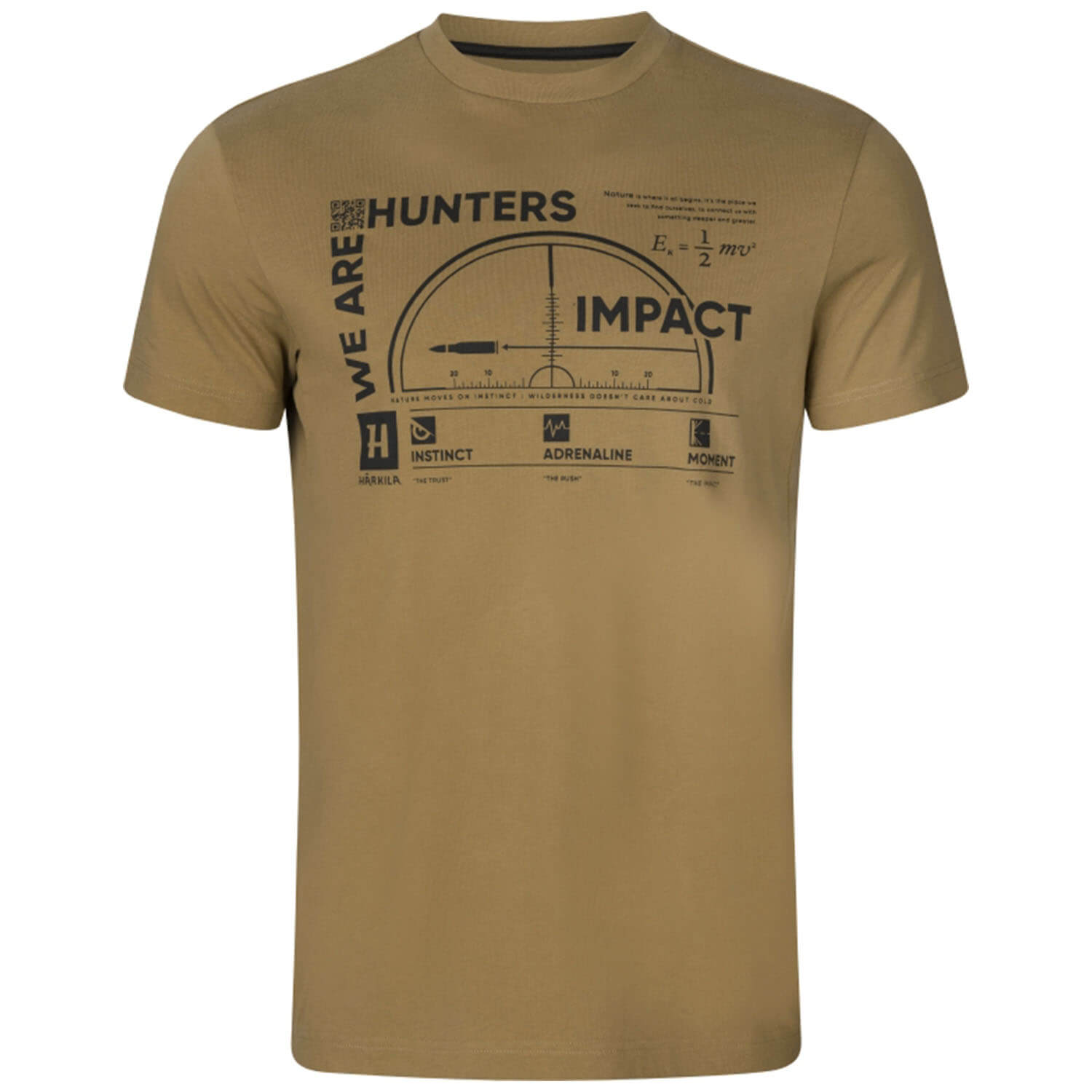  Härkila T-shirt Impact (Goudbruin) - Jachtshirts