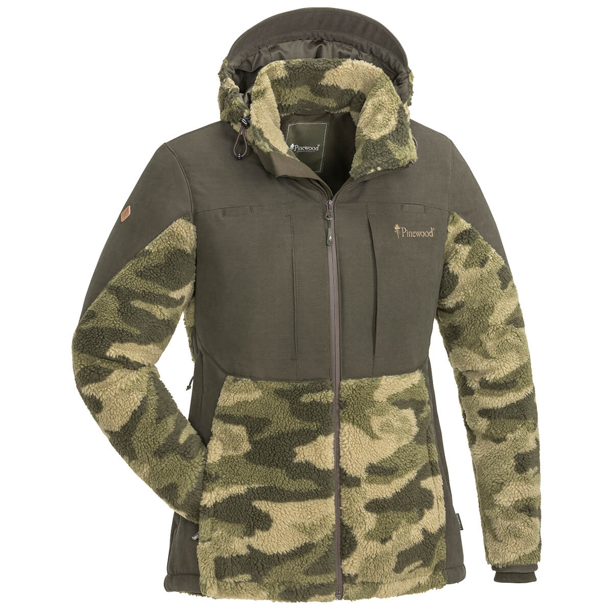  Pinewood Dames Faserpelz jas Esbo Camou - Camouflage voor dames