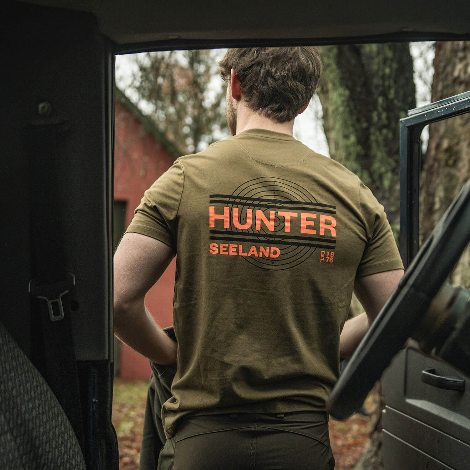  Seeland T-shirt On Point (Militair Olijf)