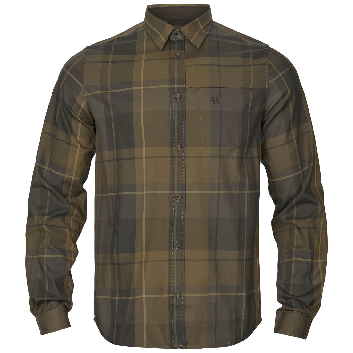  Härkila Akse overhemd (Willow Green Check)