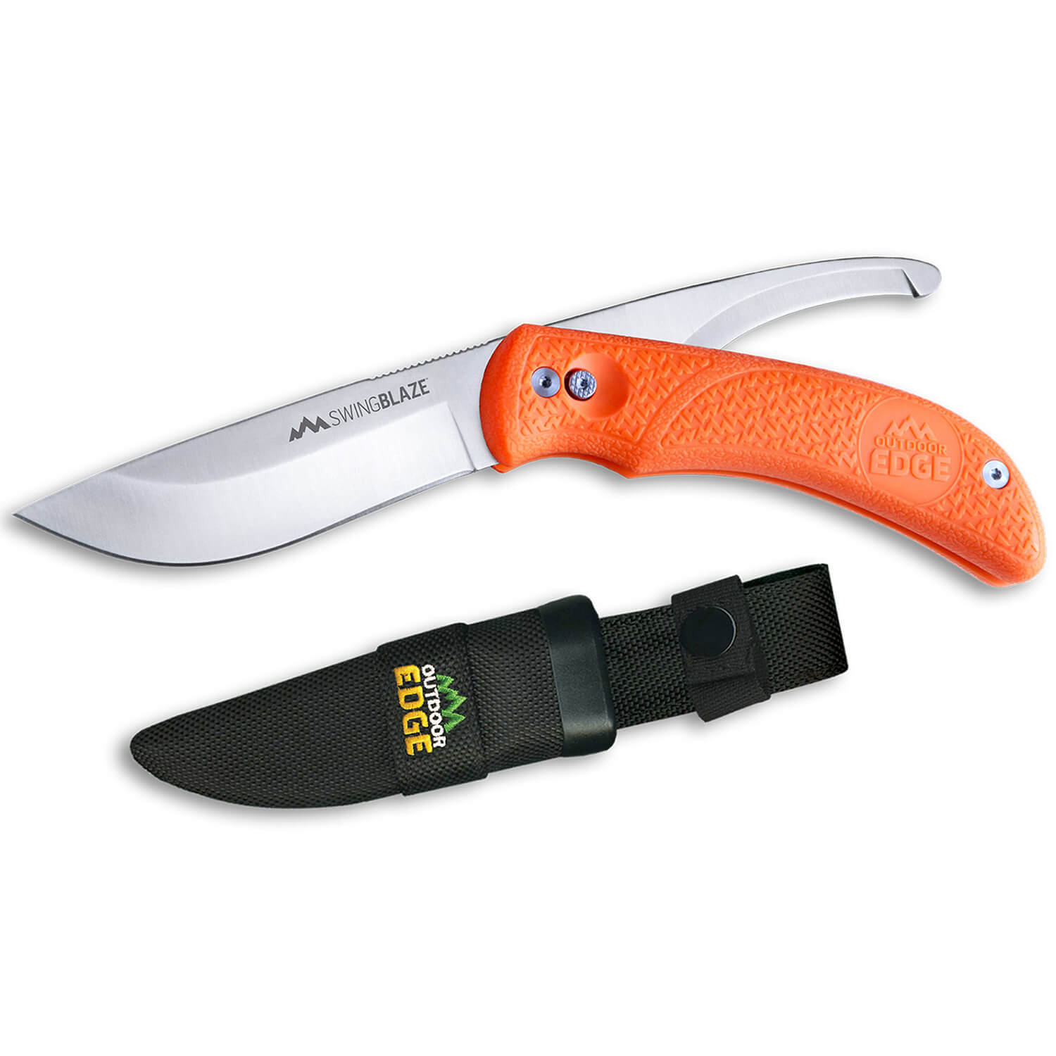  Outdoor Edge Jachtmes Swingblade (Oranje) - Jachtmessen