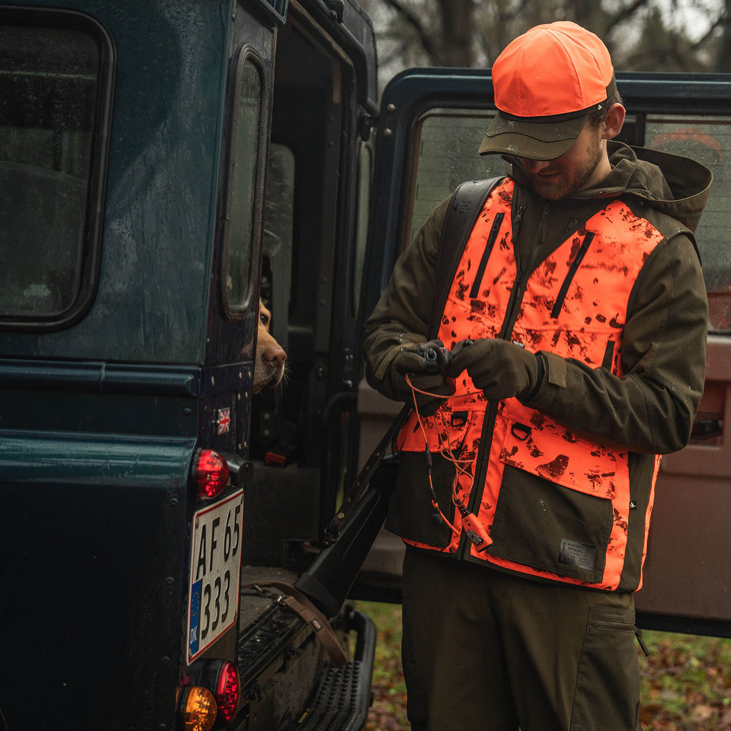  Seeland Jachtvest Trax Blaze (Oranje Blaze InVis MPC)