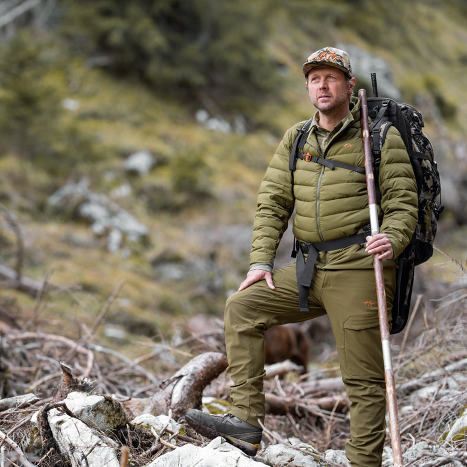  Blaser HunTec Supervisor Insulated jas (olijf)