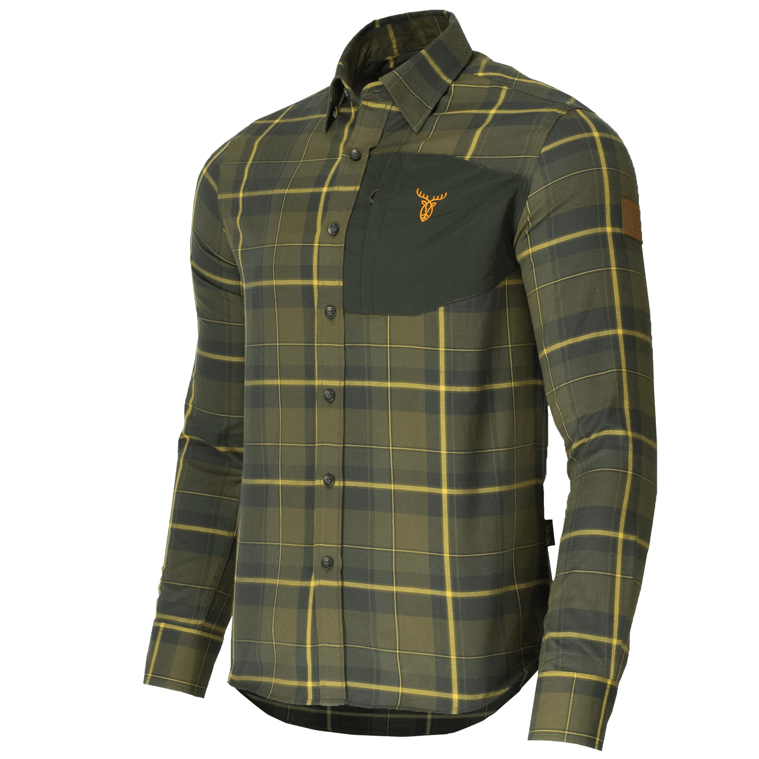  Pirscher Gear Veldoverhemd (Knispergroen) - Overhemden