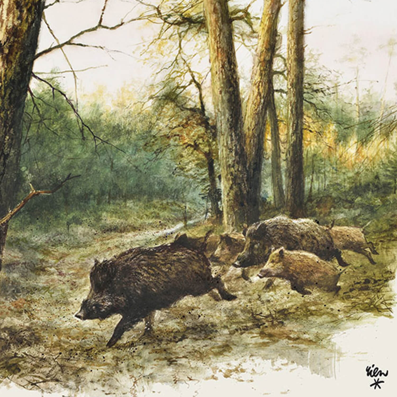  Akah Servetten zeugen - Jachtuitrusting