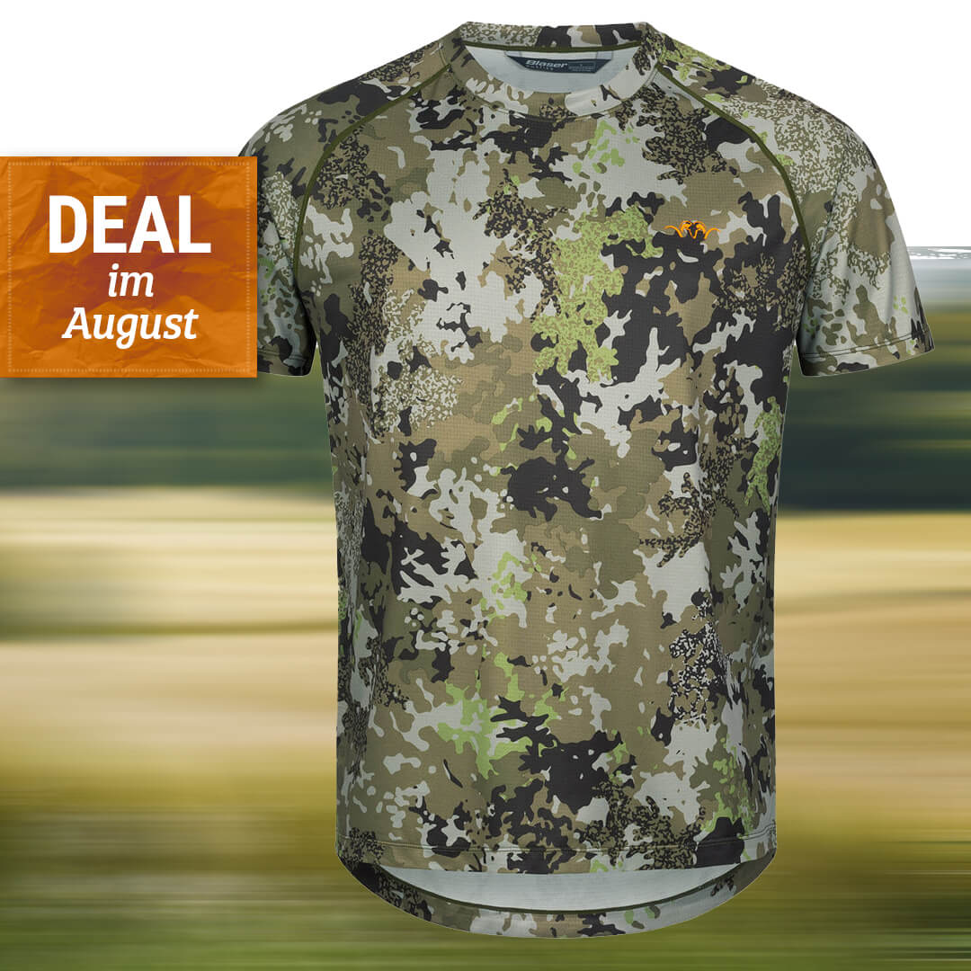  Blaser HunTec Tech 23 T-shirt (Camo) - Actie