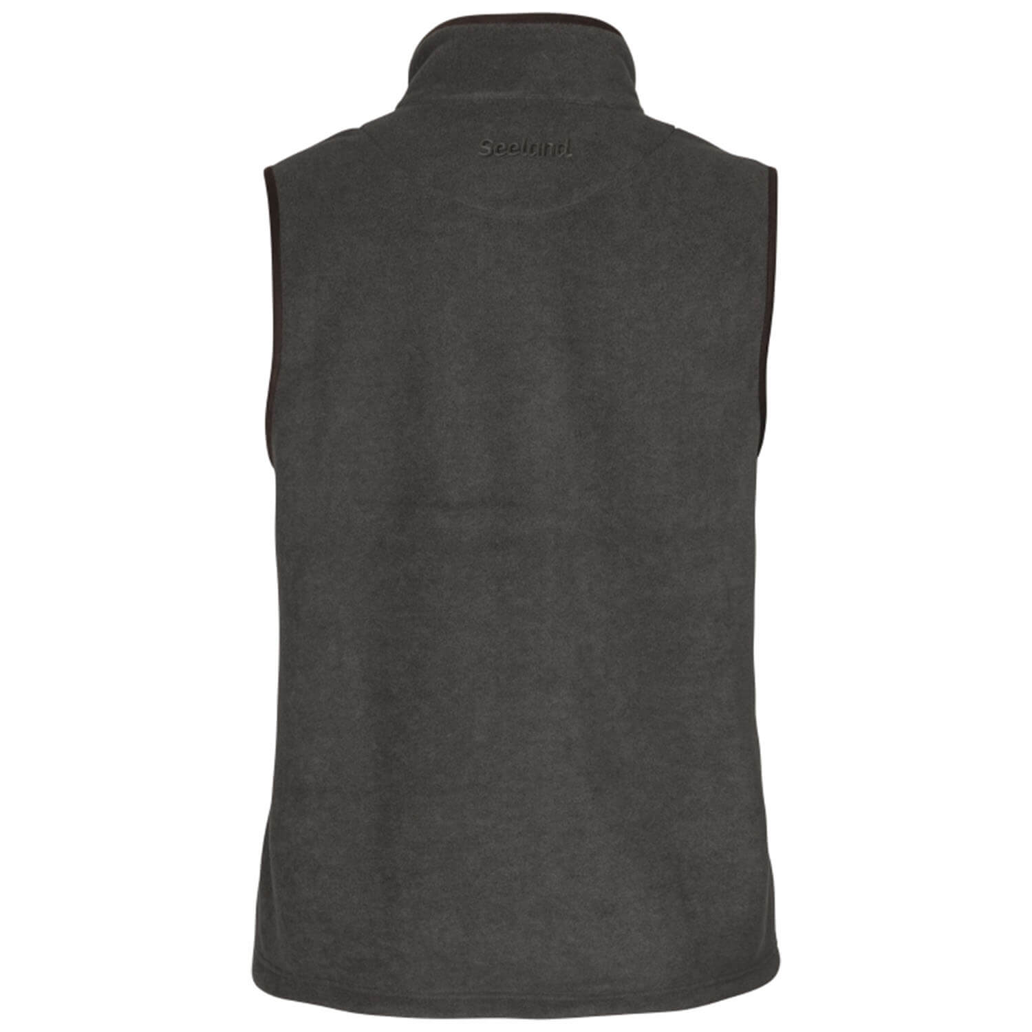  Seeland Woodcock Earl fleece vest (Donkergrijs gemêleerd)