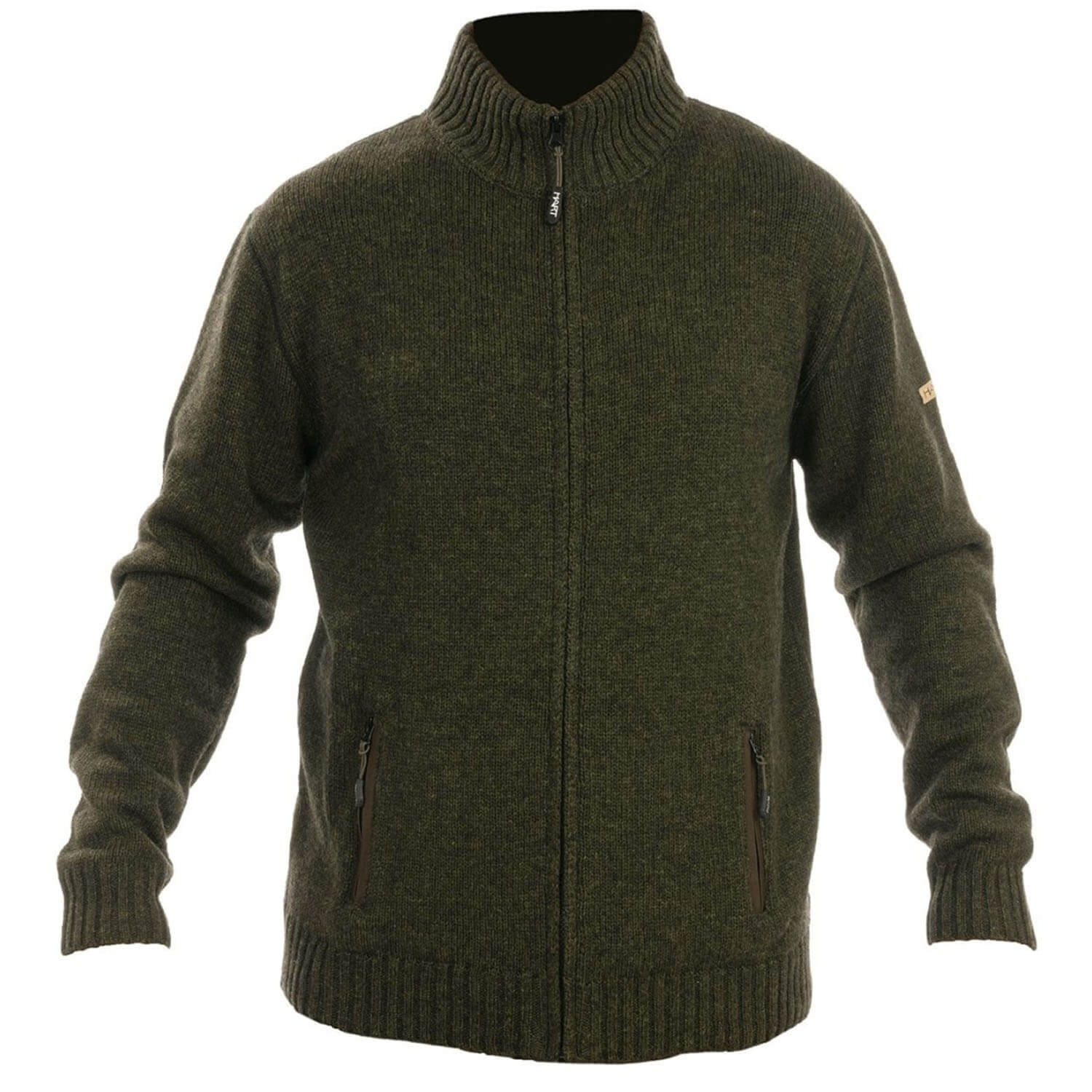  Hart Gebreide trui Nevis-FZ (Olivia Oscuro)