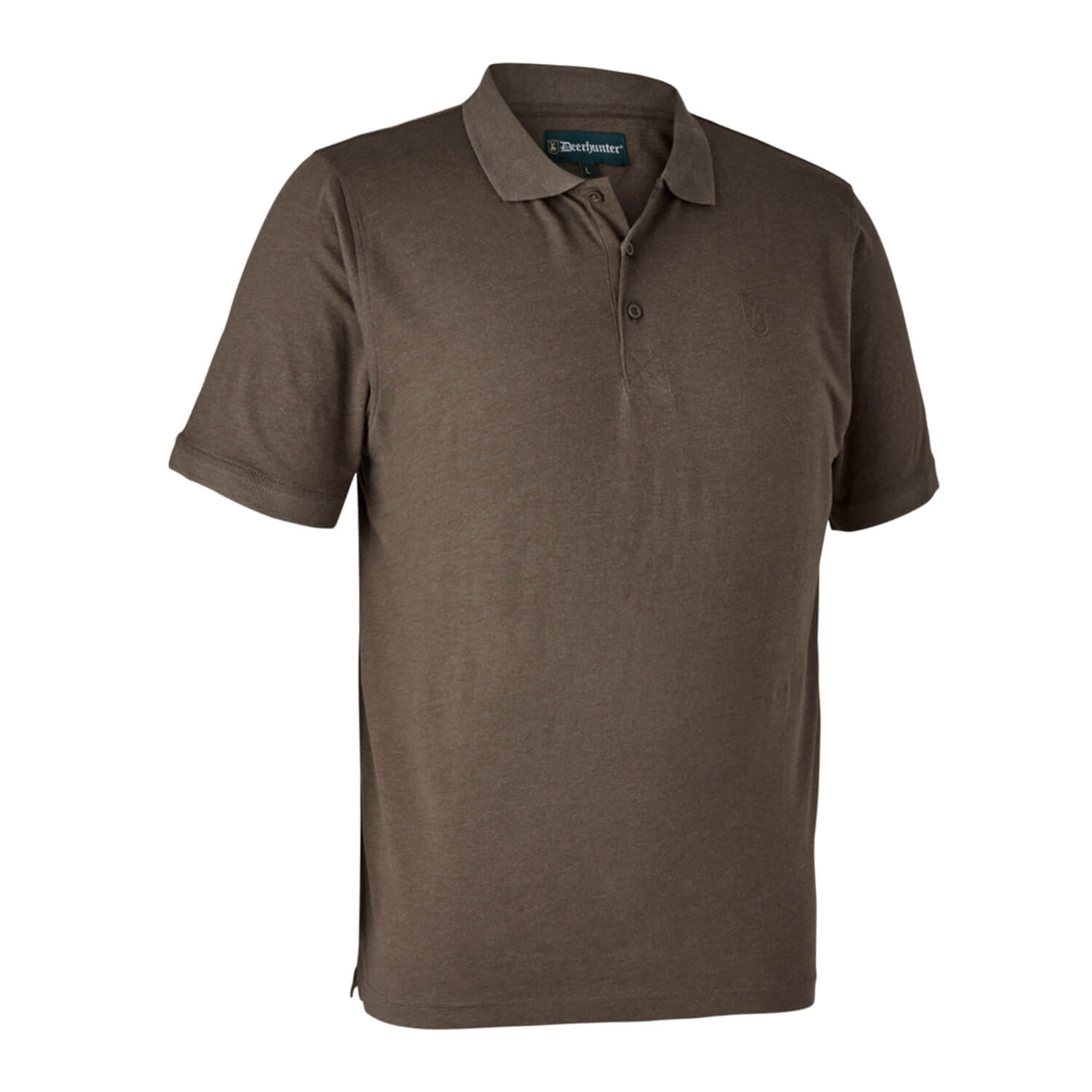  Deerhunter Gunnar polo (Bruin gemêleerd)