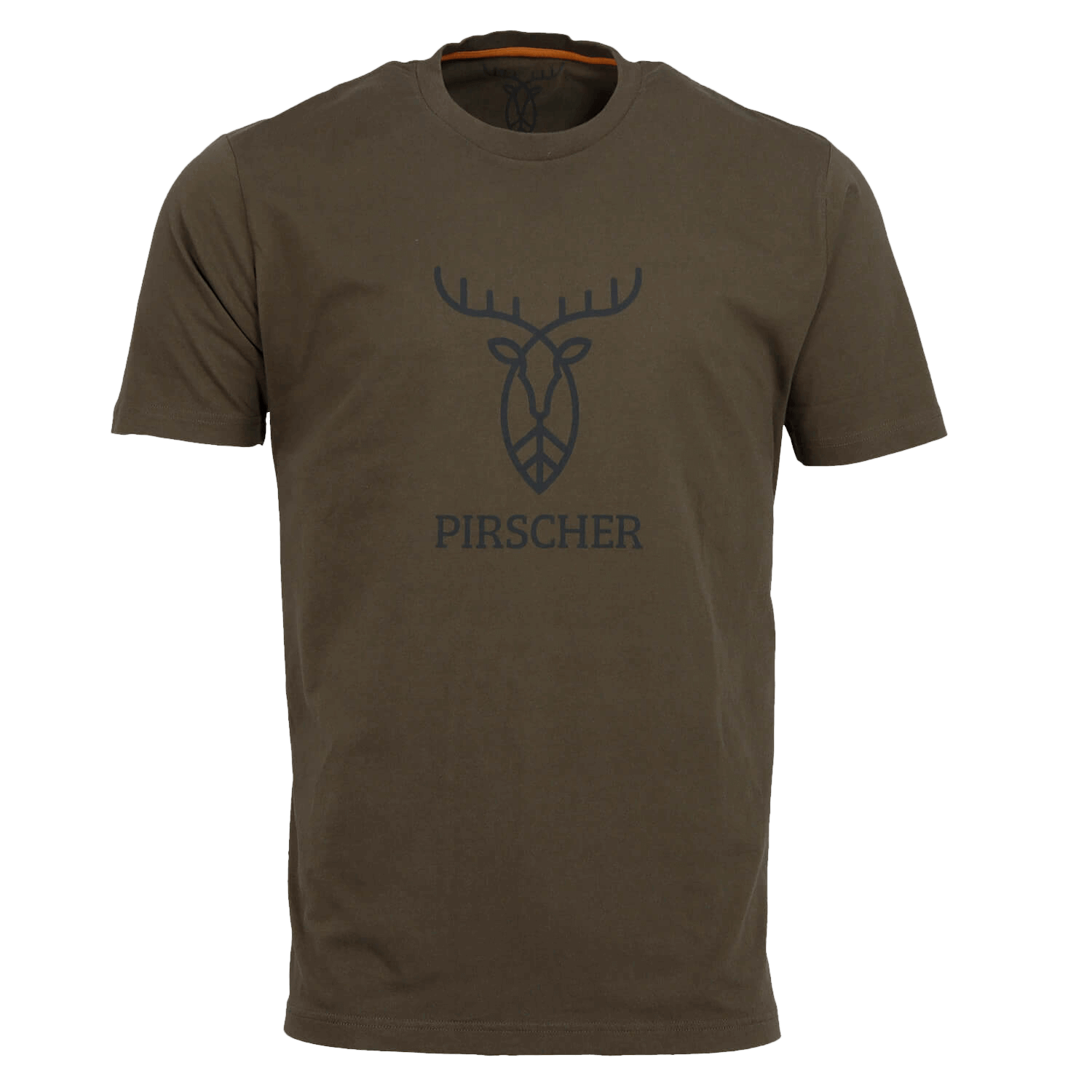  Pirscher Gear T-shirt-logo (bruin) - Jachtshirts