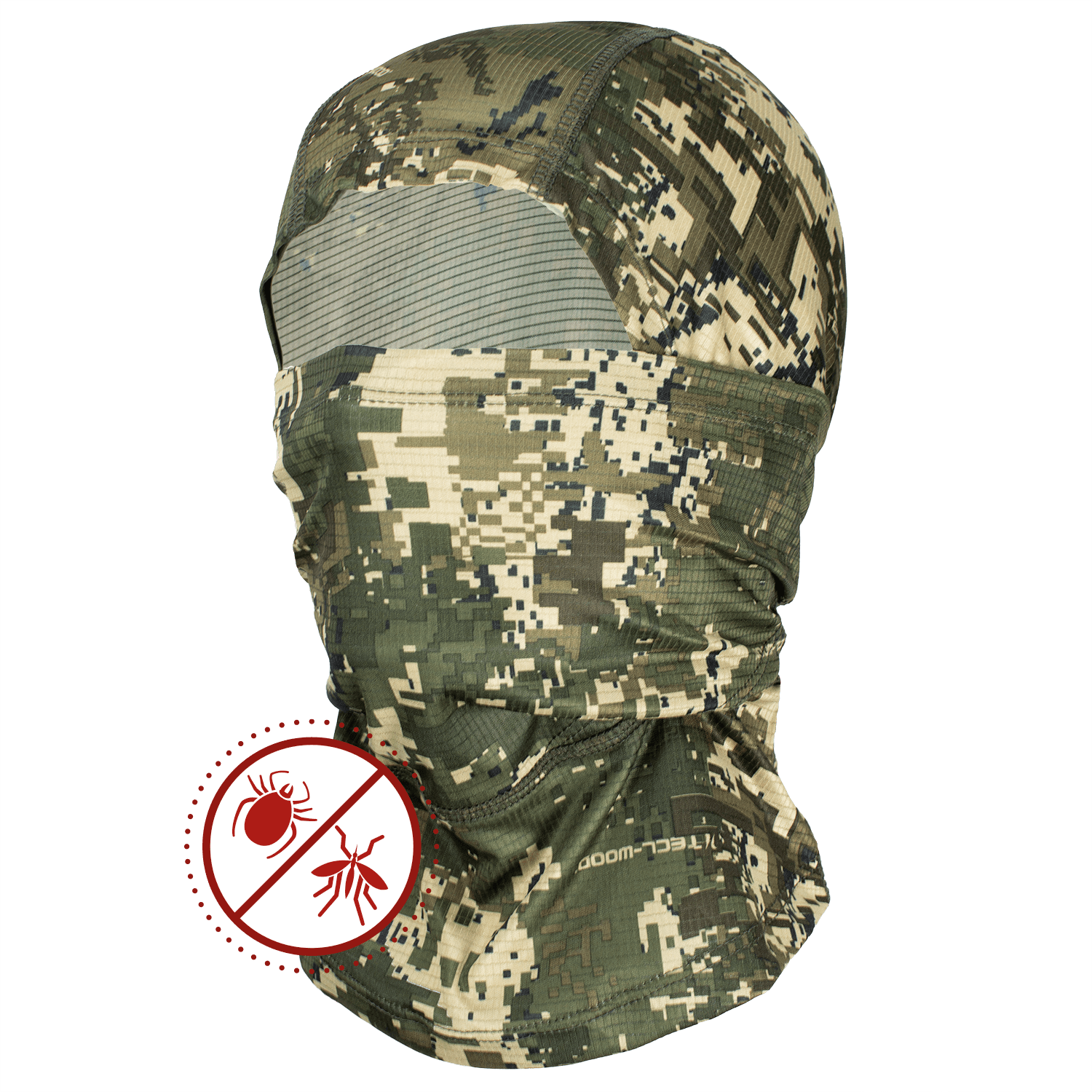  Pirscher Gear Ultralicht Tanatex camouflagemasker (Optimax) - Zomer jachtkleding