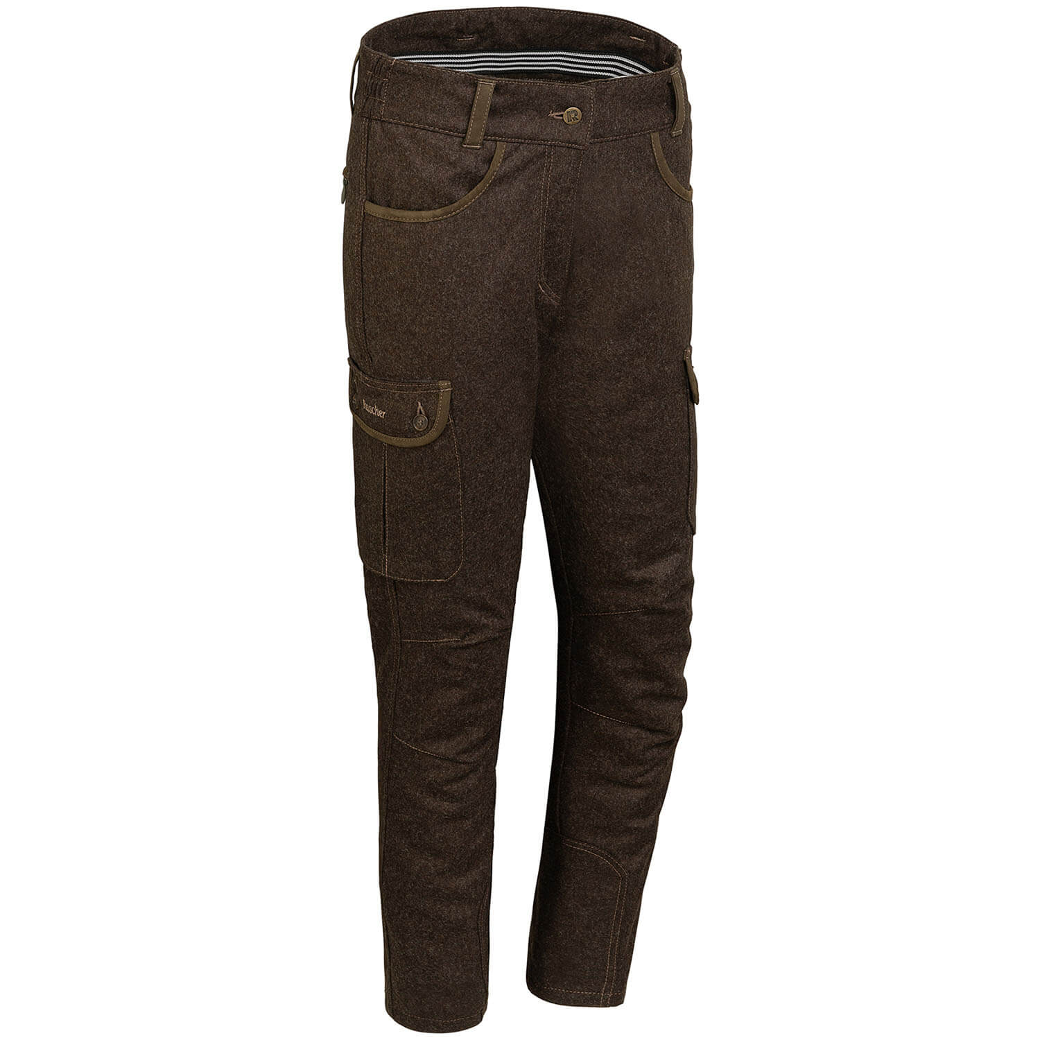 Rascher Damen-Lodenhose Prestige (Braun) - Jachtbroeken