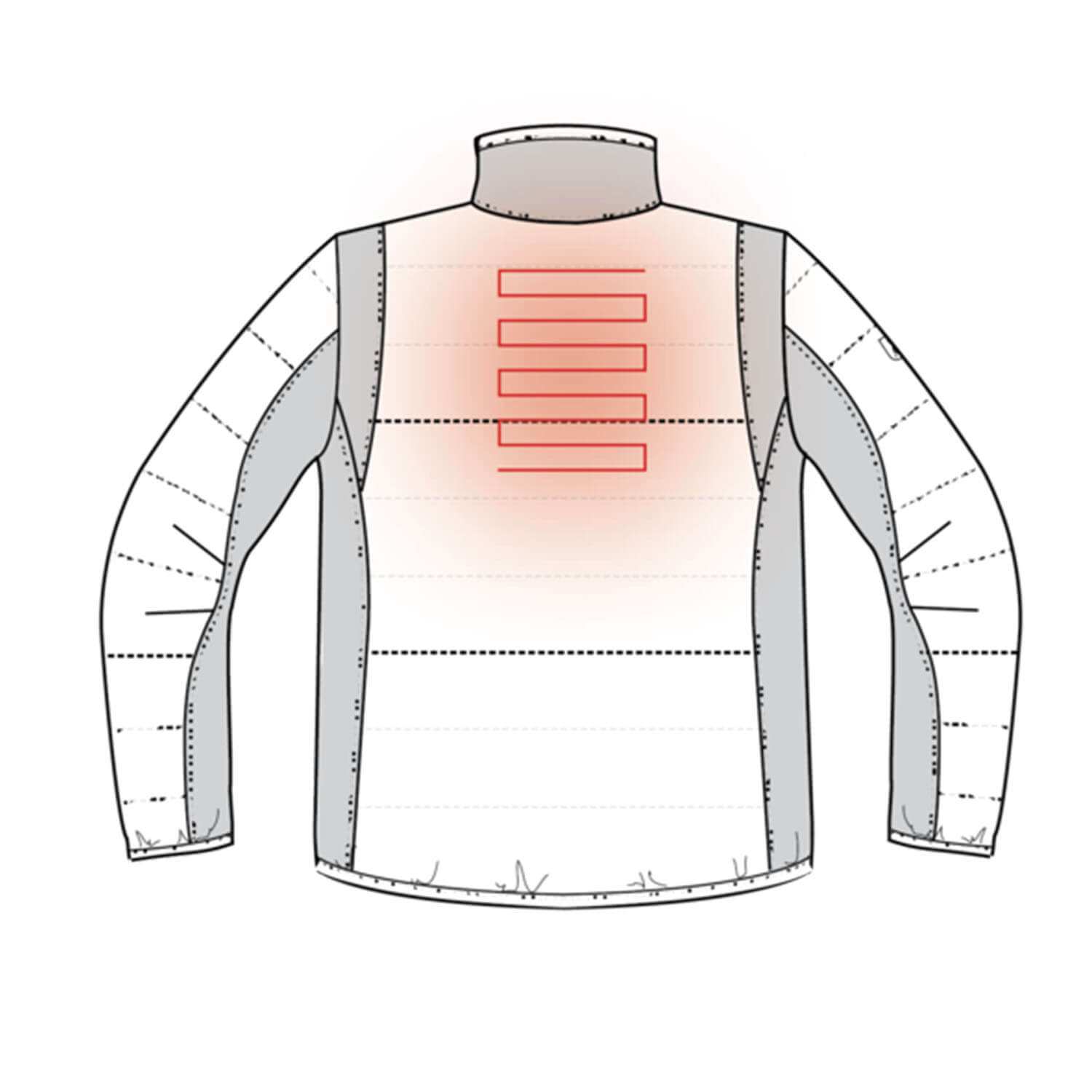  Deerhunter verwarmde jas Warmte gevoerd (Hout)