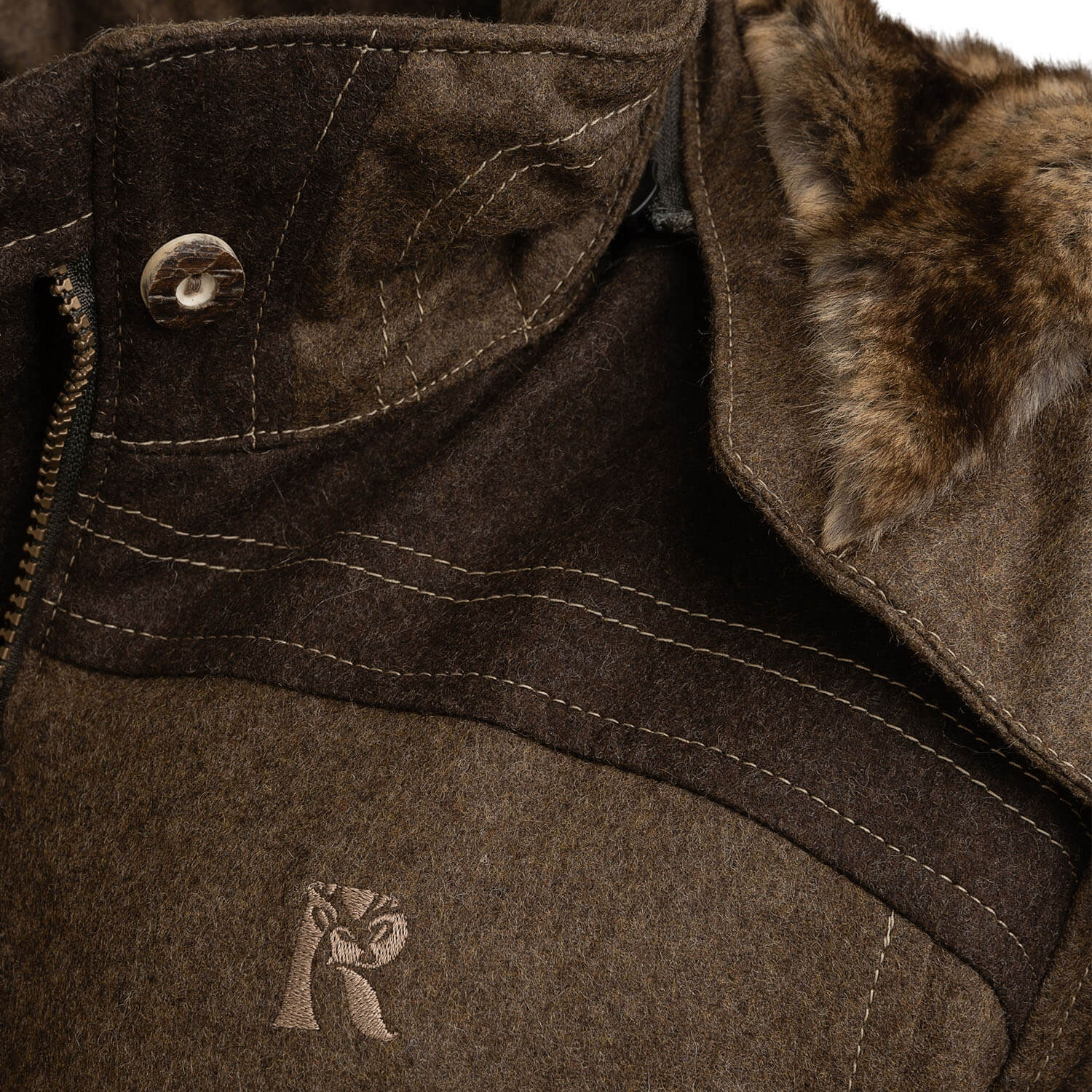 Rascher Damen Lodenjacke Prestig (Braun)