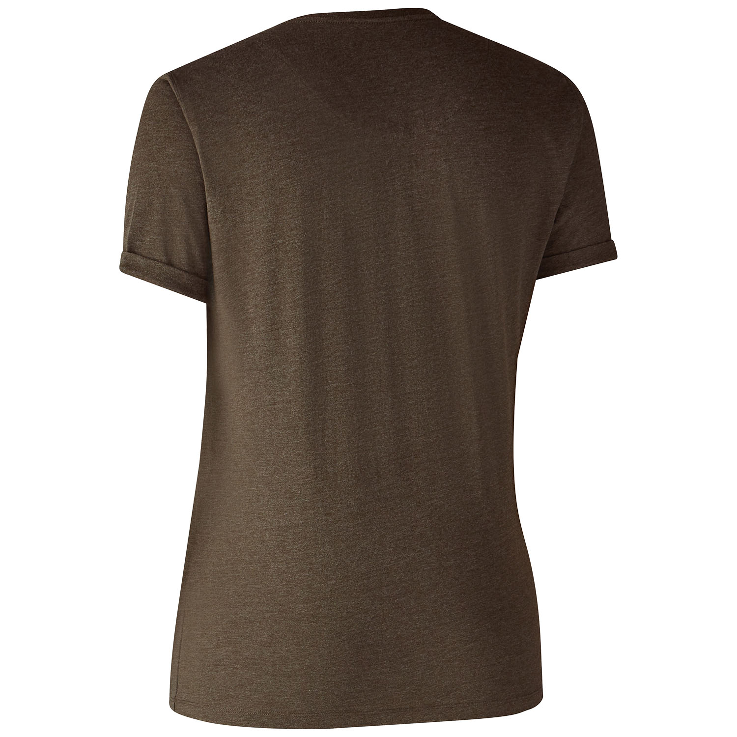 Deerhunter Damen T-Shirt Basic 2er-Pack (Grün/Braun)