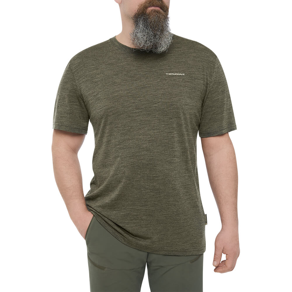 Thermowave T-shirt Merino Life (groen)