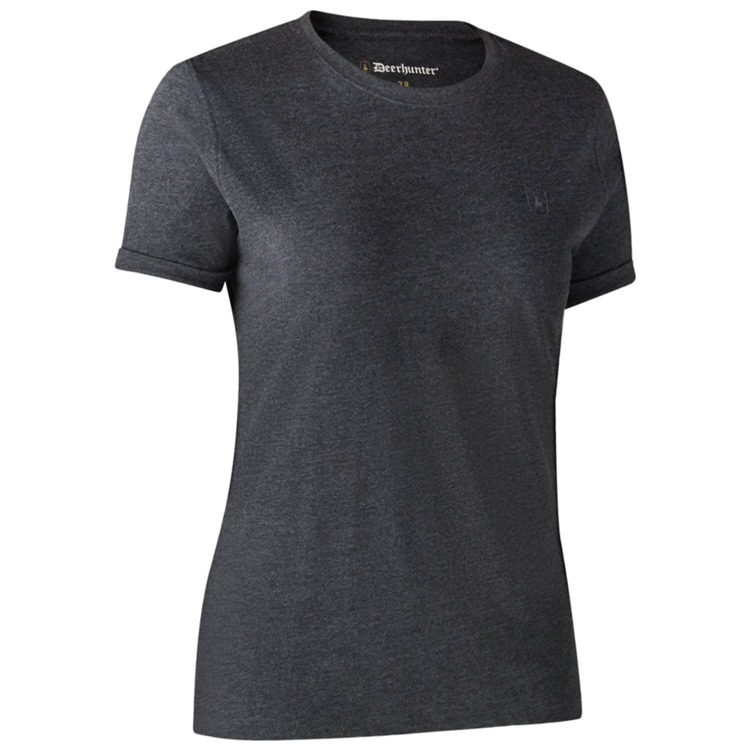  Deerhunter Dames T-shirt basic 2-pack (groen/grijs)