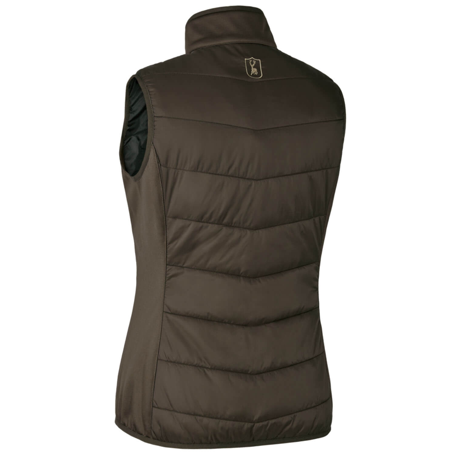  Deerhunter Dames verwarmd vest Warmte gevoerd (Hout)