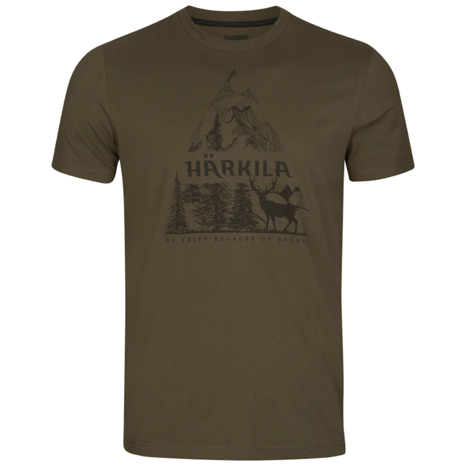  Härkila Natuur T-shirt (Wilgengroen) - Zomer jachtkleding