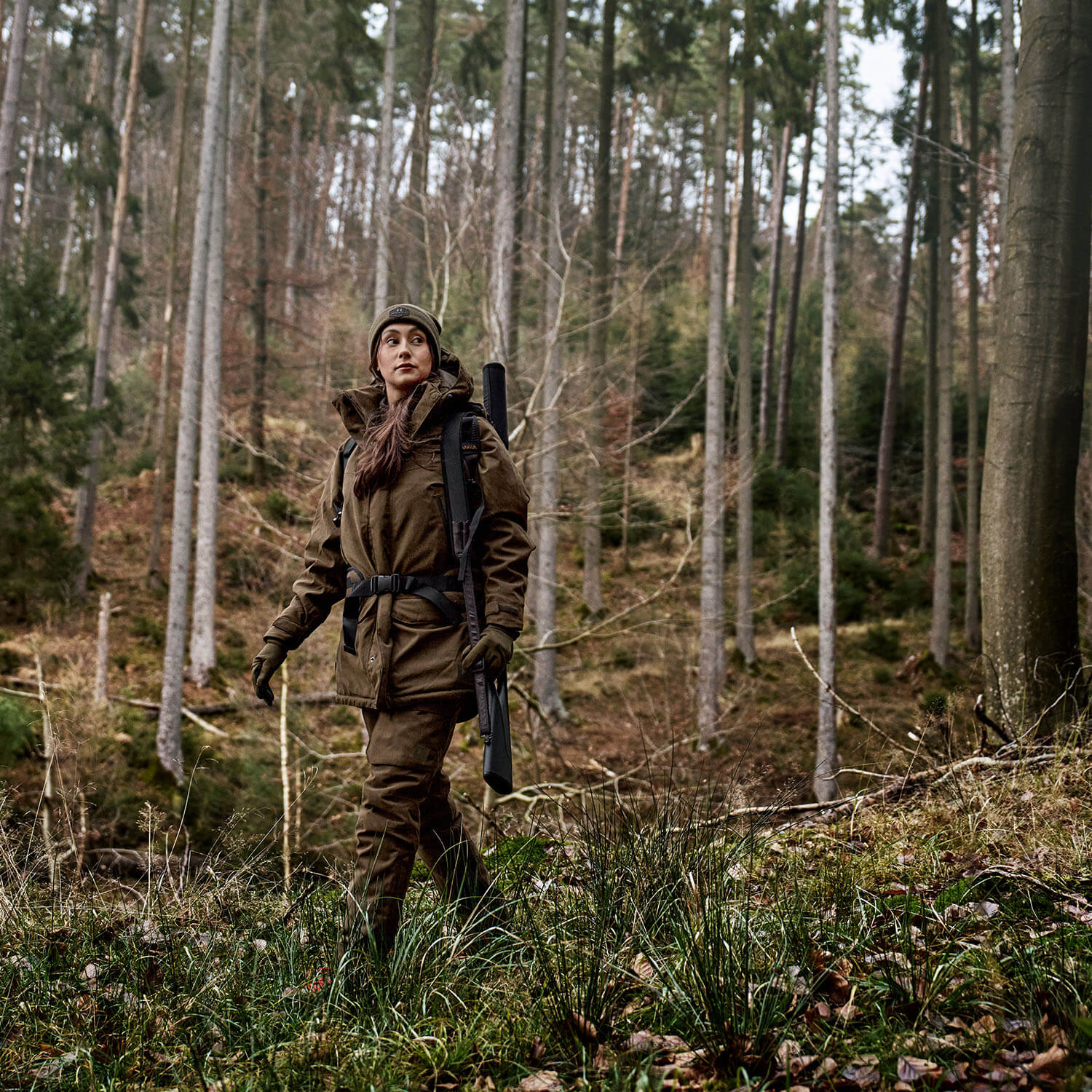  Härkila Damesjas Driven Hunt HWS Geïsoleerd (Willow Green)