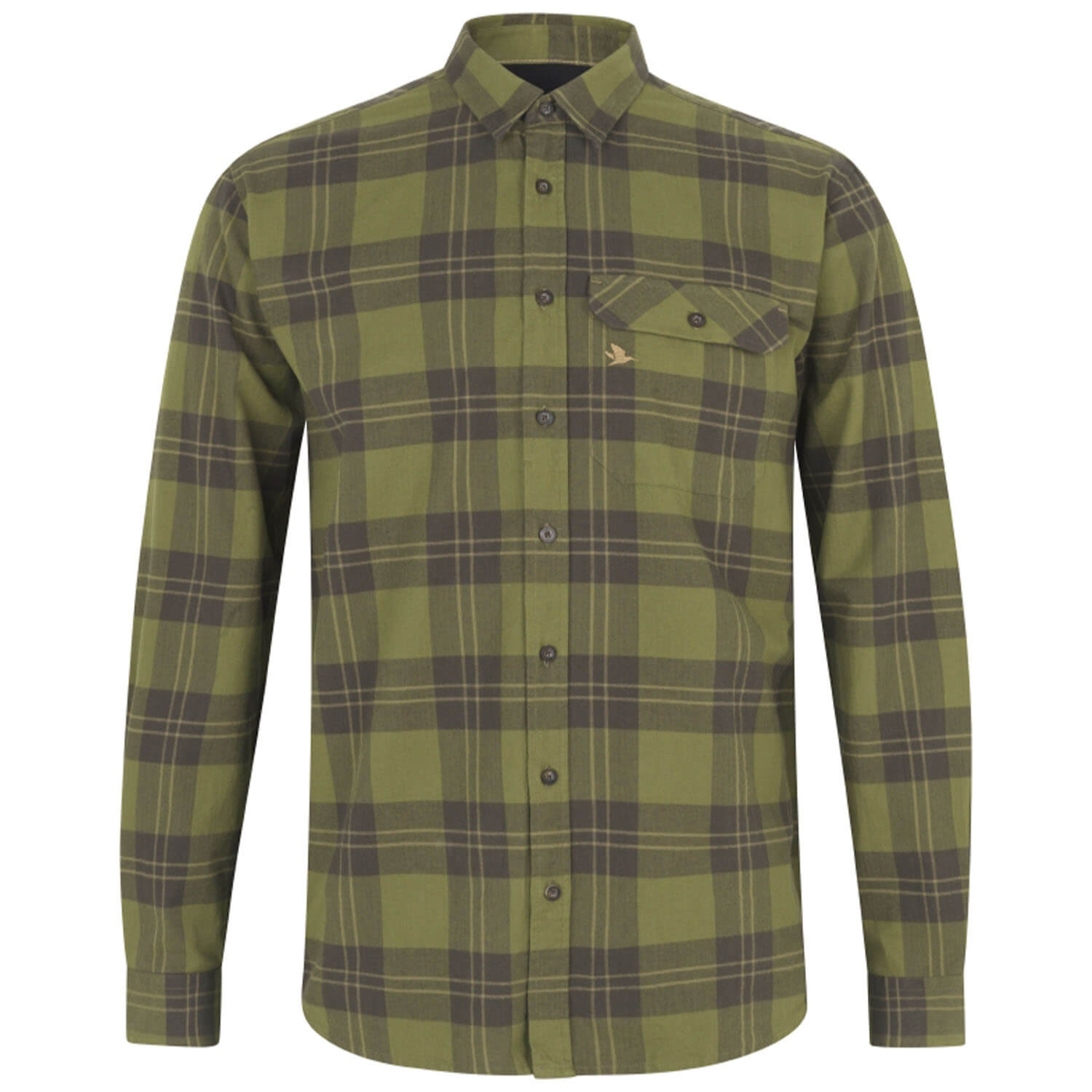  Seeland Jachthemd Highseat (Licht olijf) - Overhemden