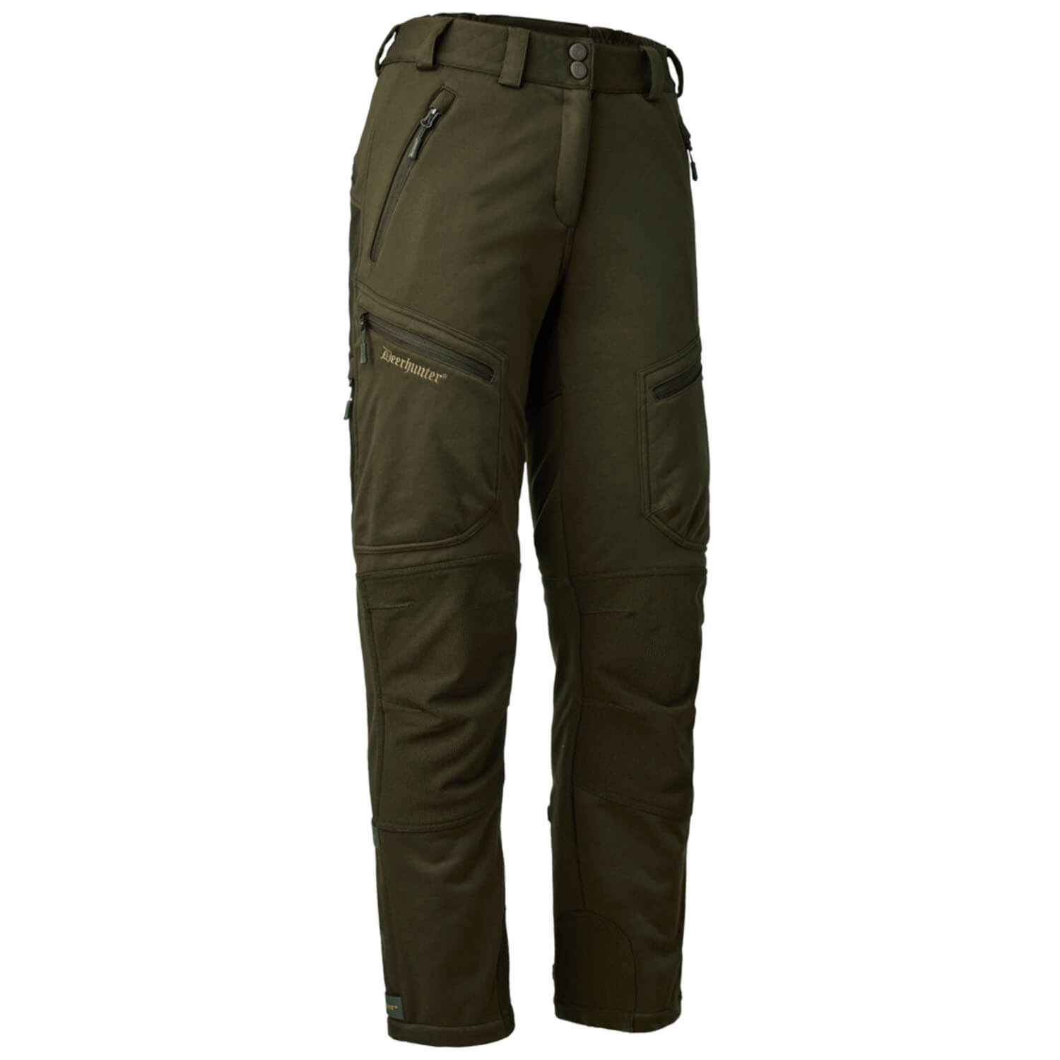  Deerhunter Lady Excape softshell broek (groen) - Jachtbroeken