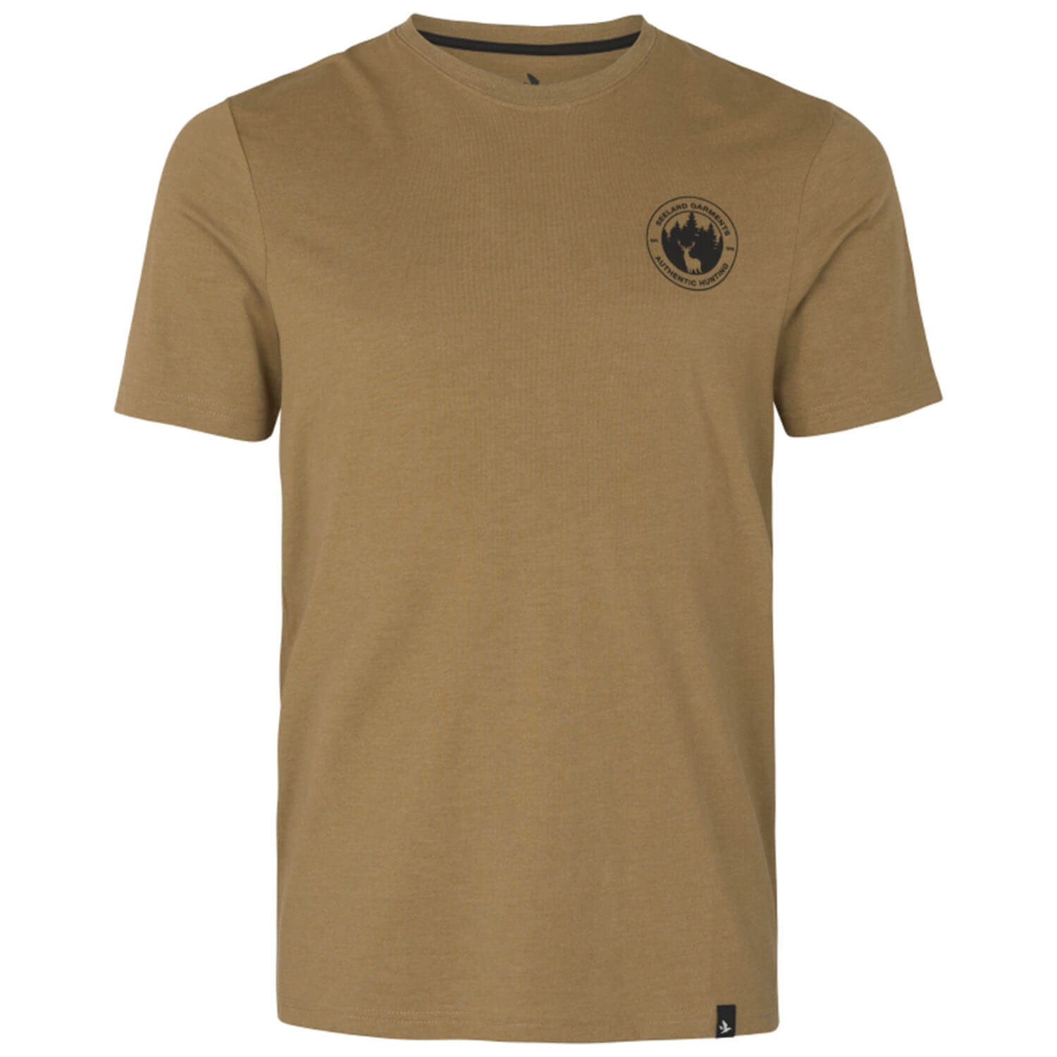  Seeland T-shirt Saker (Antiek Brons gemêleerd) - Jachtshirts