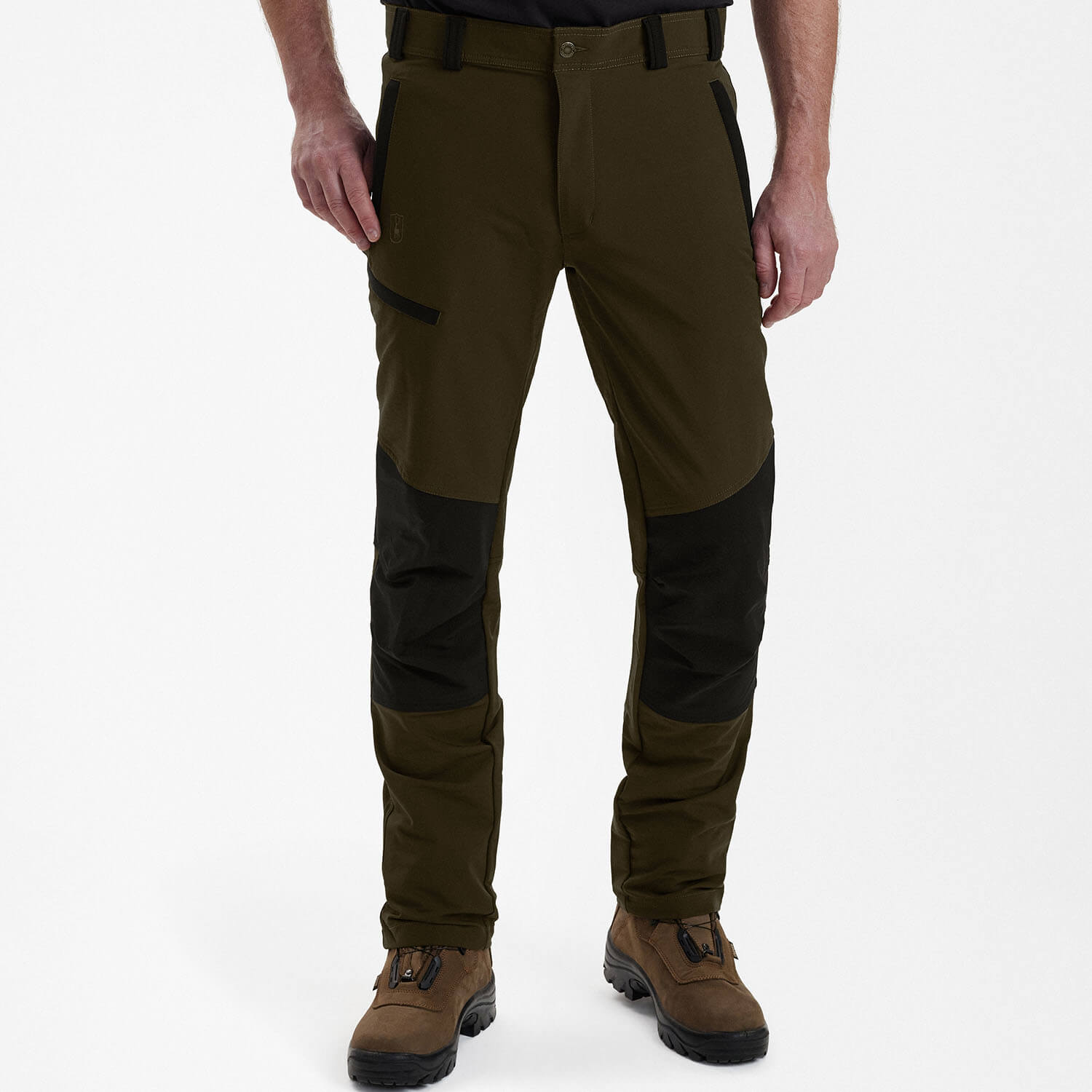  Deerhunter Strike Broek - Volledig stretch (Vallend Blad/Zwart)