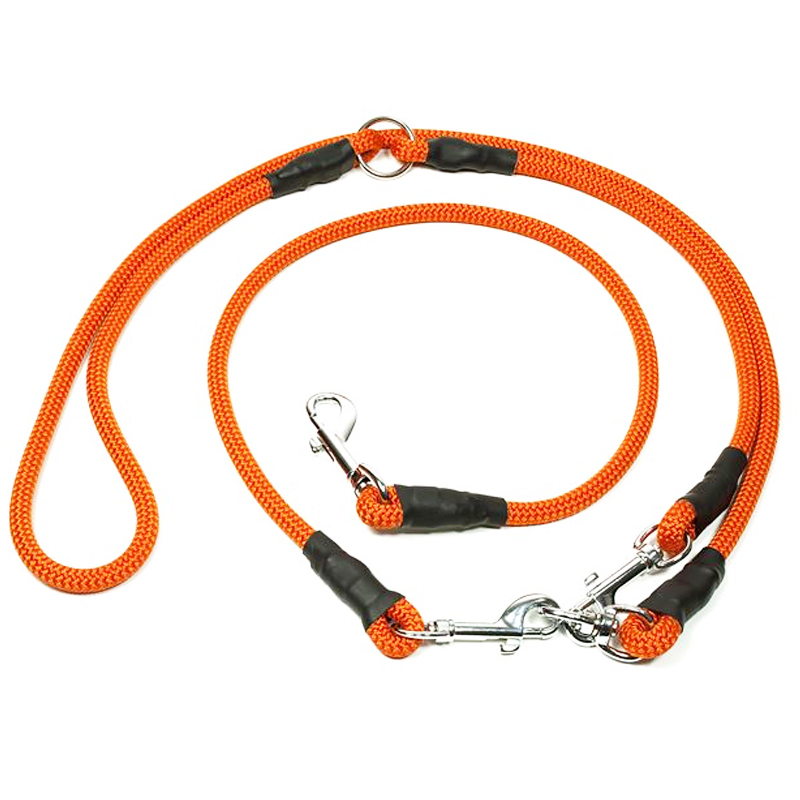  Mystique hangriem Karabijnhaak (oranje) - Lijnen & halsbanden