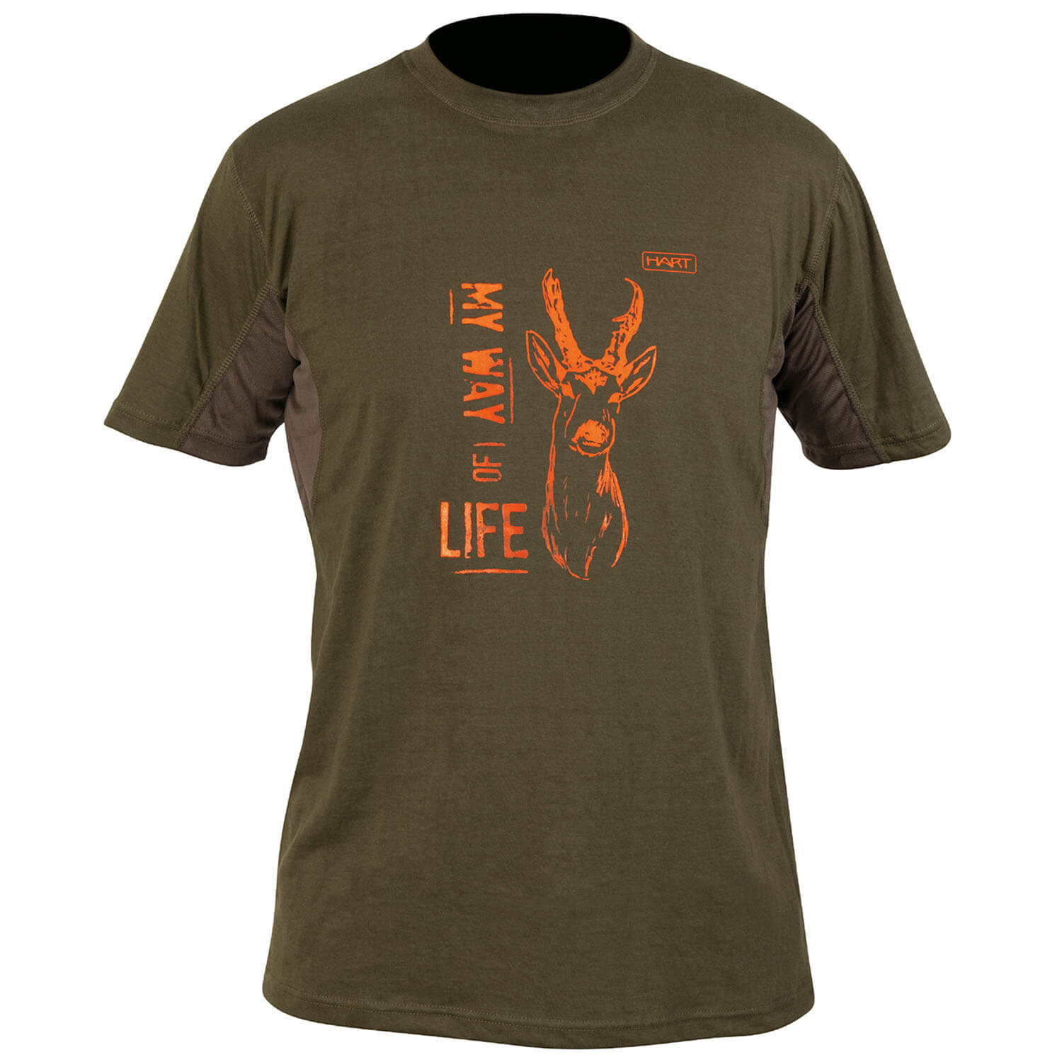  Hart T-shirt Branded Roe Deer - Jachtshirts