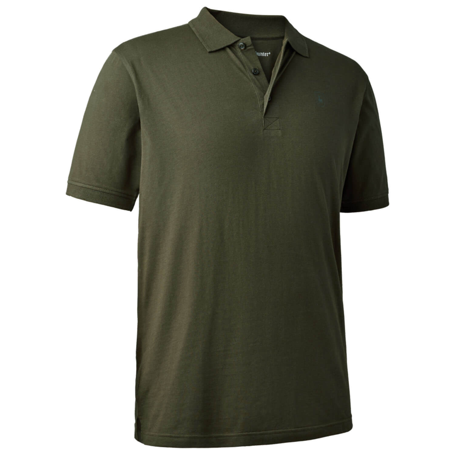  Deerhunter Christian polo (groen) - Jachtshirts