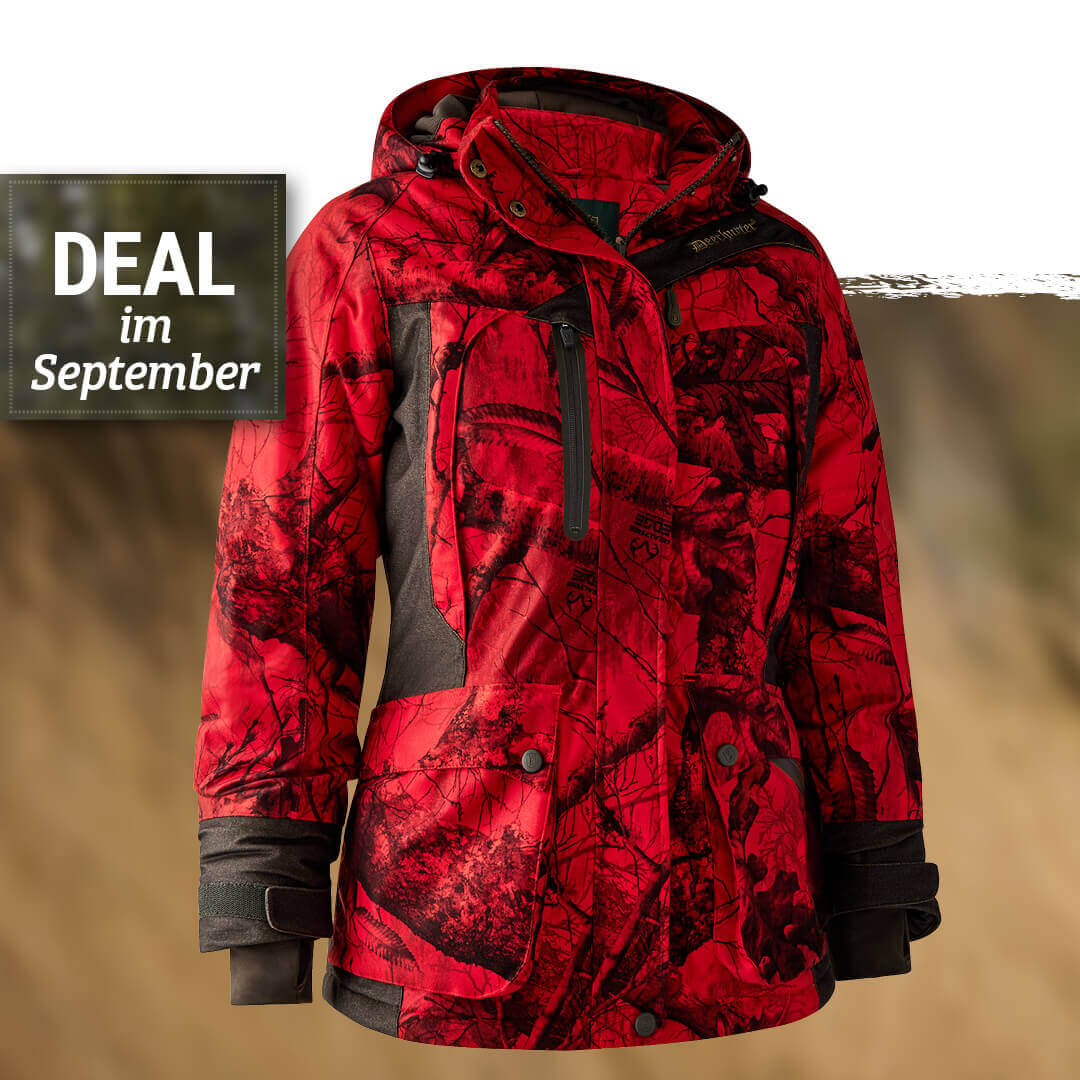 Deerhunter Winterjacke Lady Raven Arctic (RED) - Nieuw