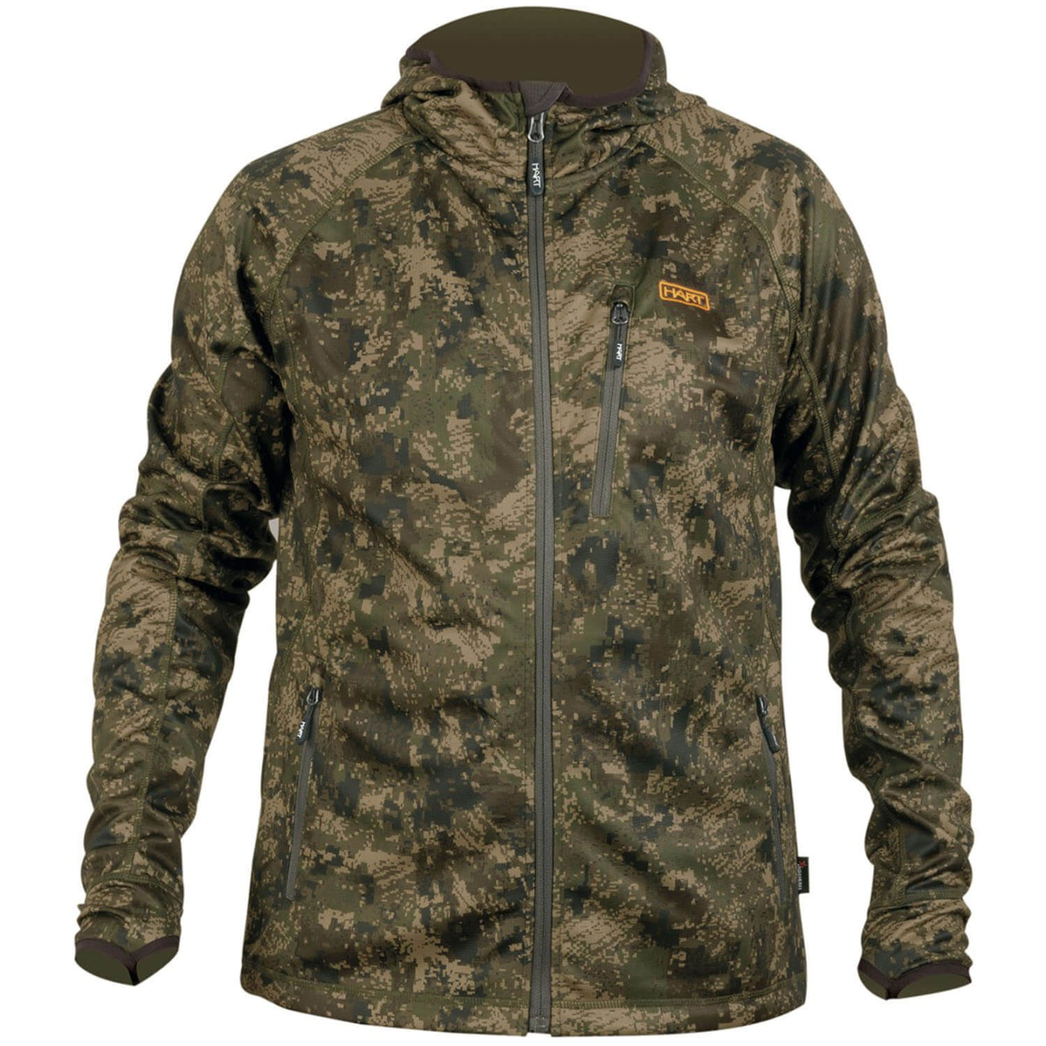 Hart Fleecejacke Stilk-HXT Tanatex (Pixel Forest) - Insecten- & tekenbescherming
