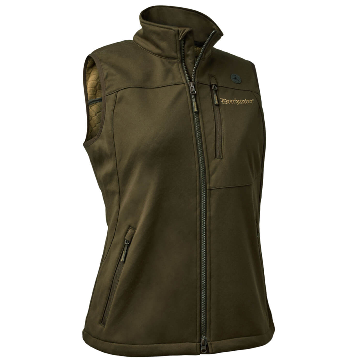  Deerhunter Softshell vest Lady Excape (groen) - Jachtvesten