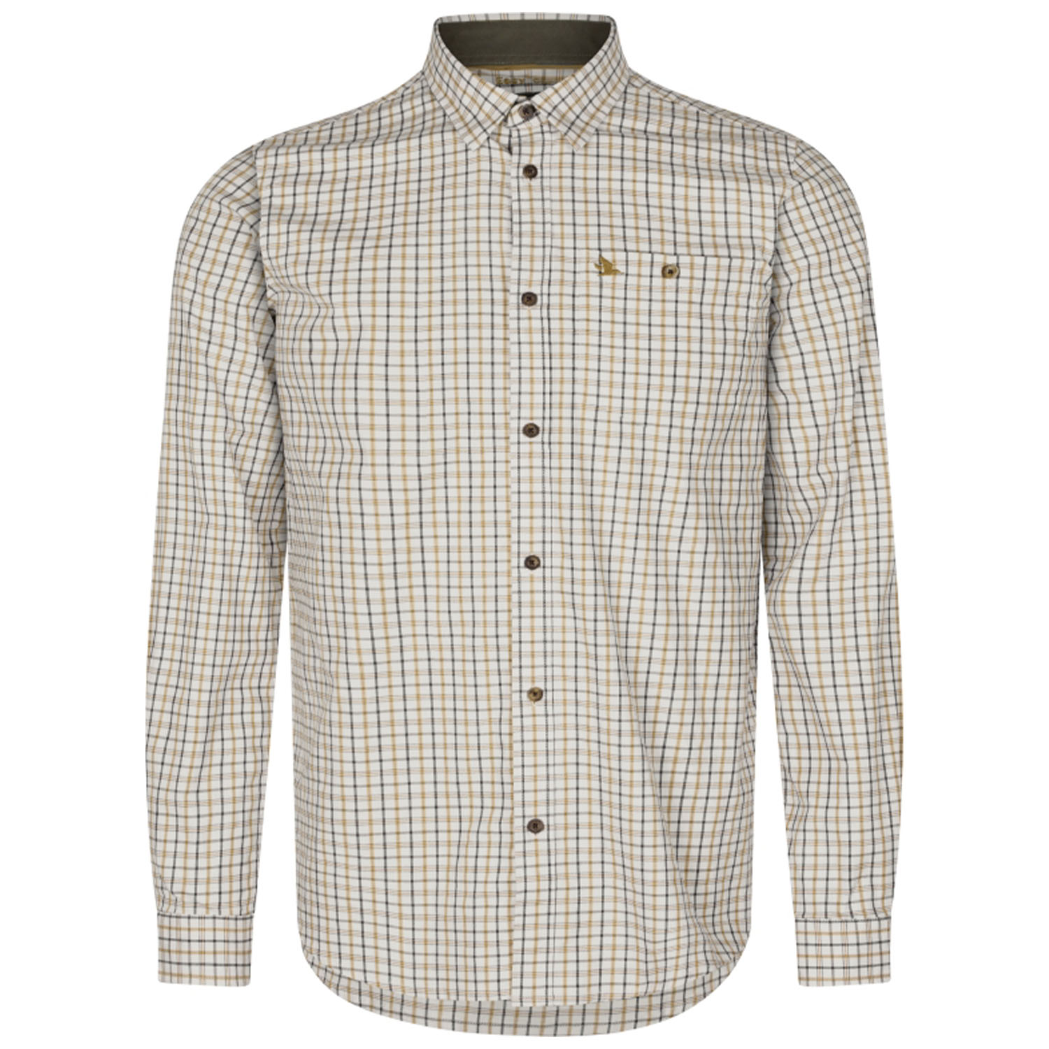  Seeland Jachthemd Oxford (Klassiek Blauw/Klassiek Bruin Ruit)