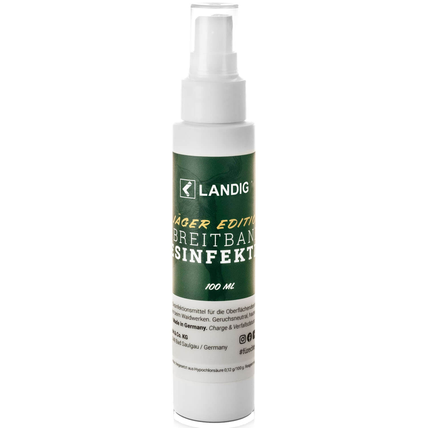  Landig Desinfecterende zakspray 100ml