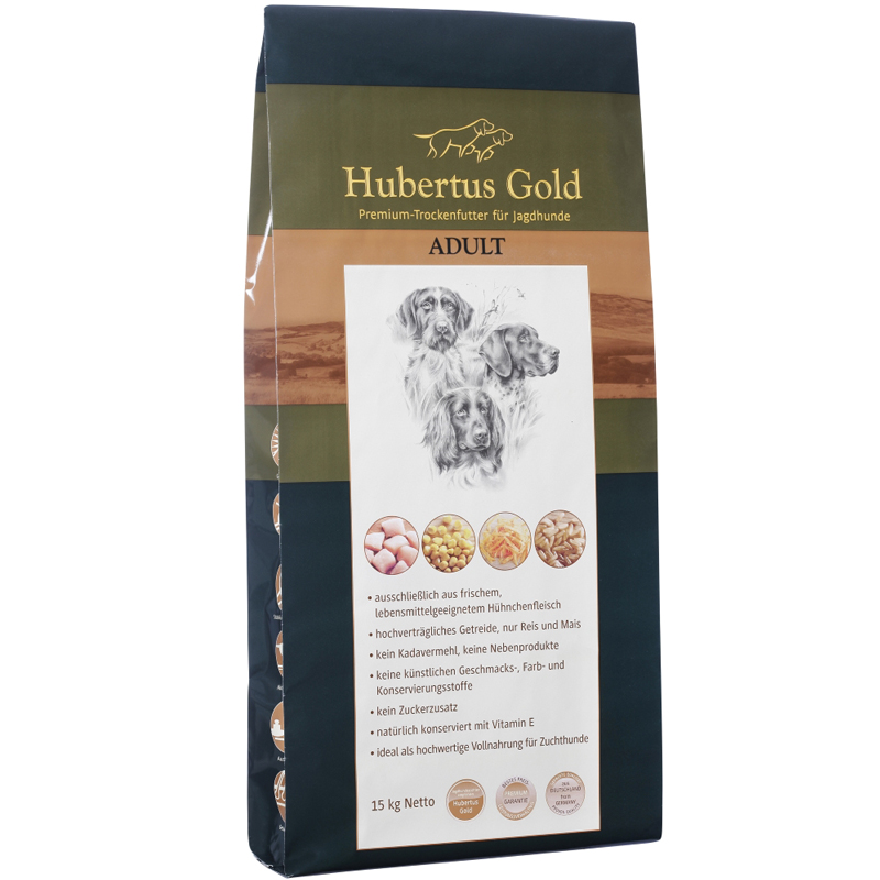  Hubertus Gold Premium droogvoer Adult 14kg - Hondenvoer
