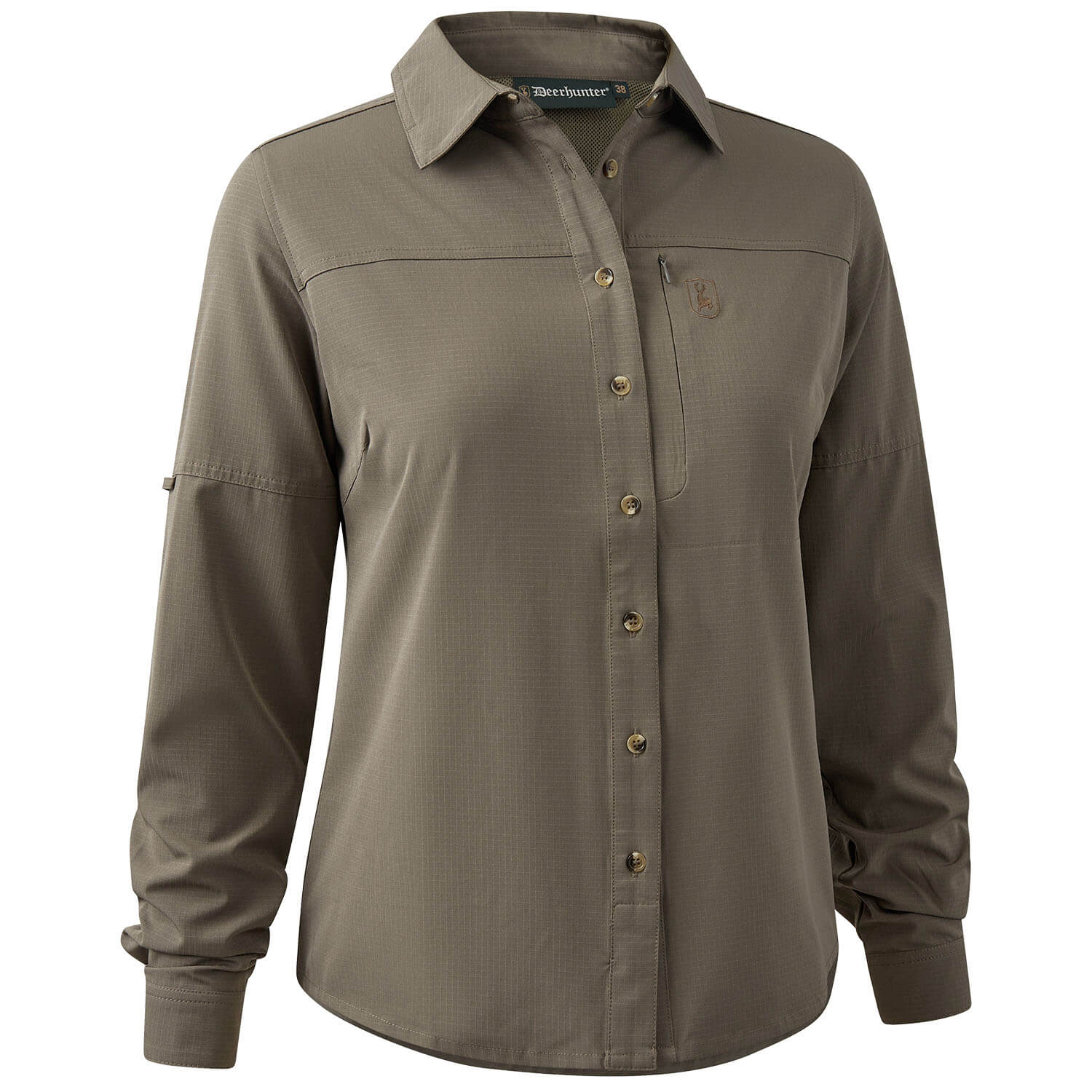  Deerhunter Jachthemd Lady Canopy (Steengrijs)