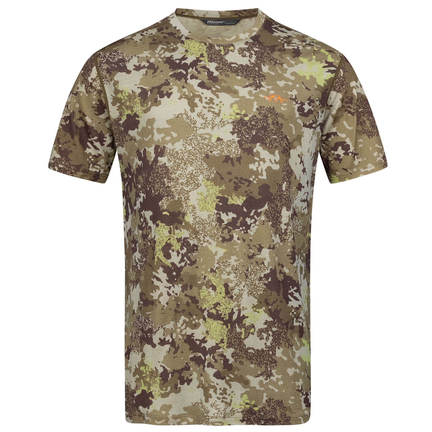  Blaser HunTec T-shirt Merino Base 160 T (Camo) - Camouflageshirts
