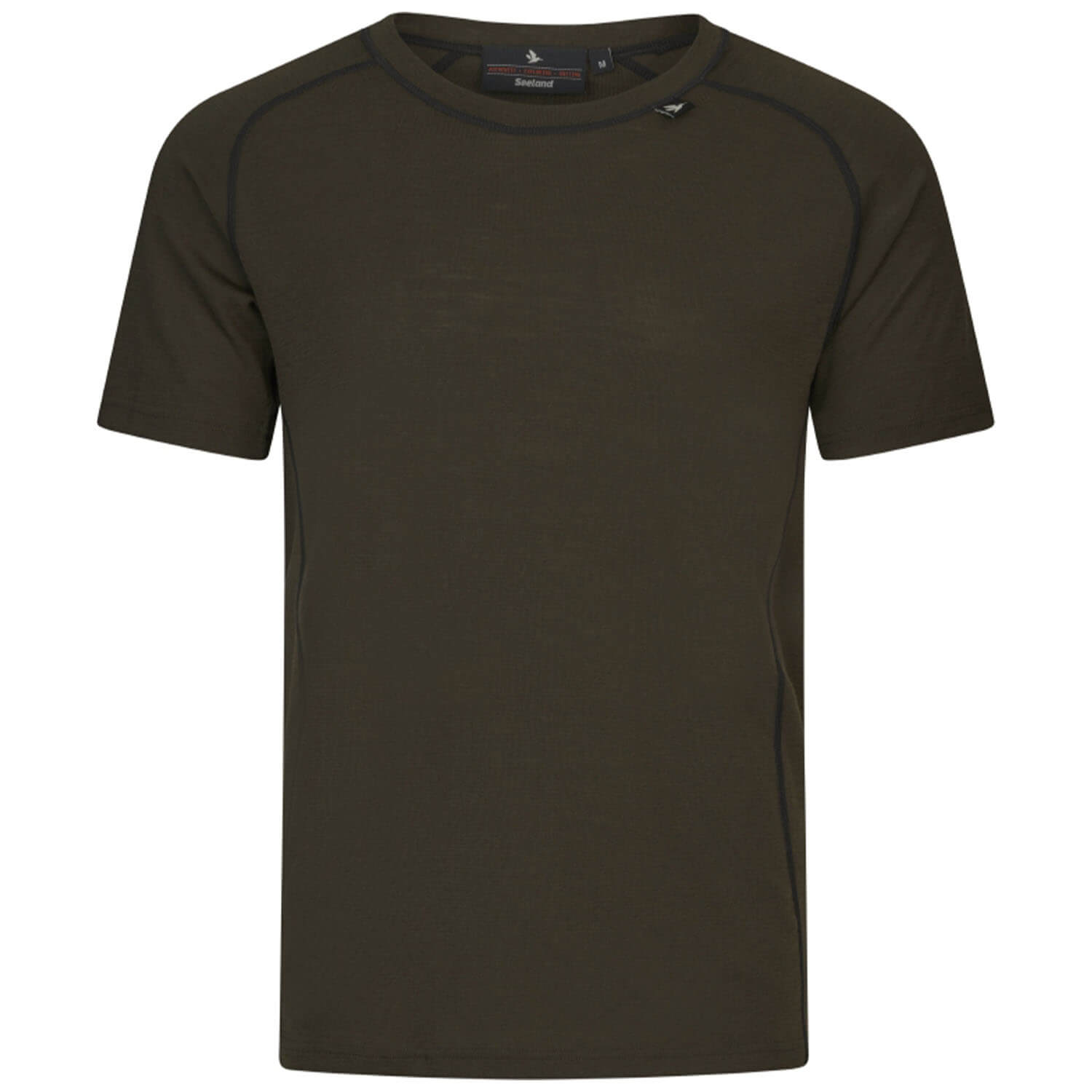  Seeland T-shirt Apex Merino (Dennengroen) - Jachtshirts