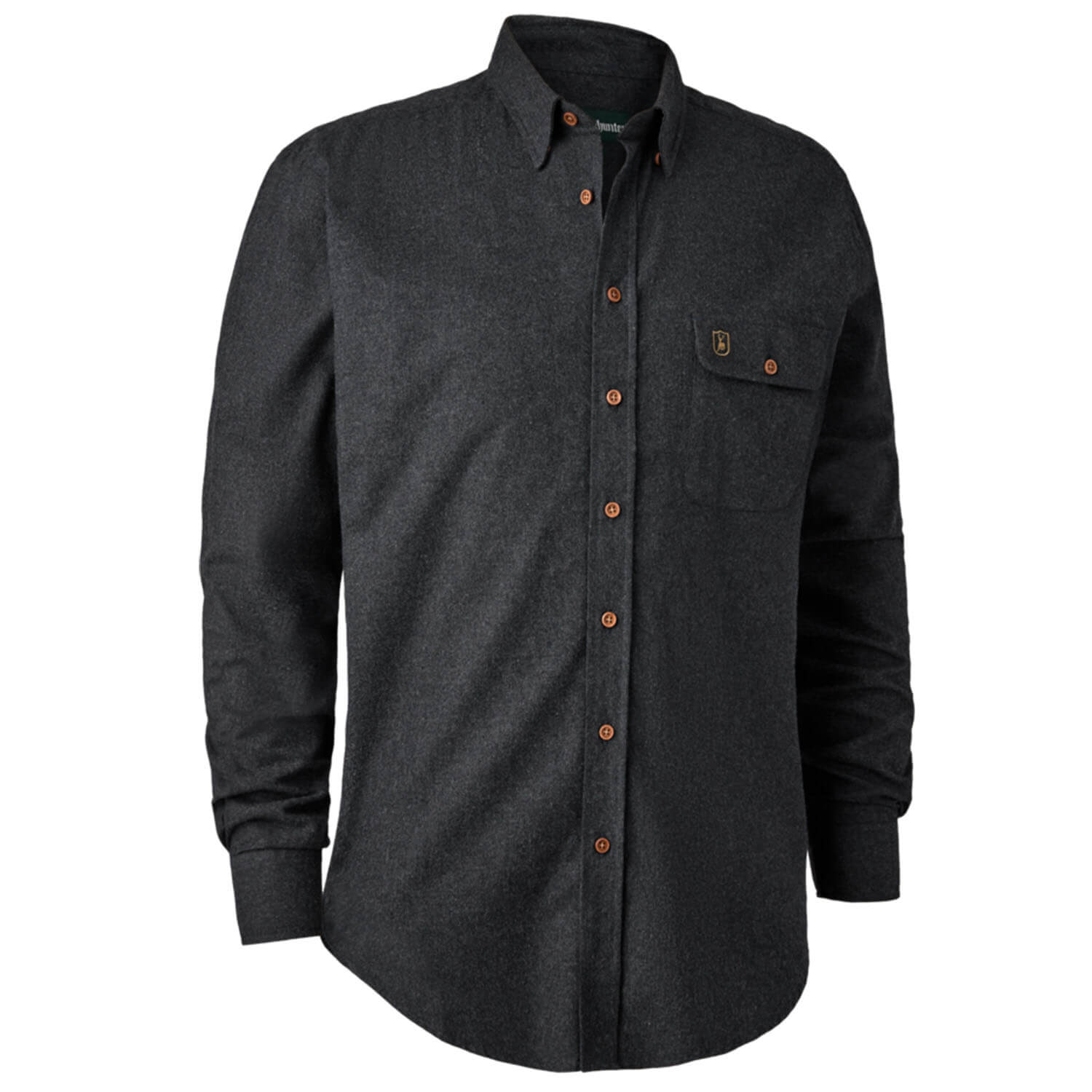  Deerhunter Jachthemd Liam (Zwarte inkt) - Overhemden