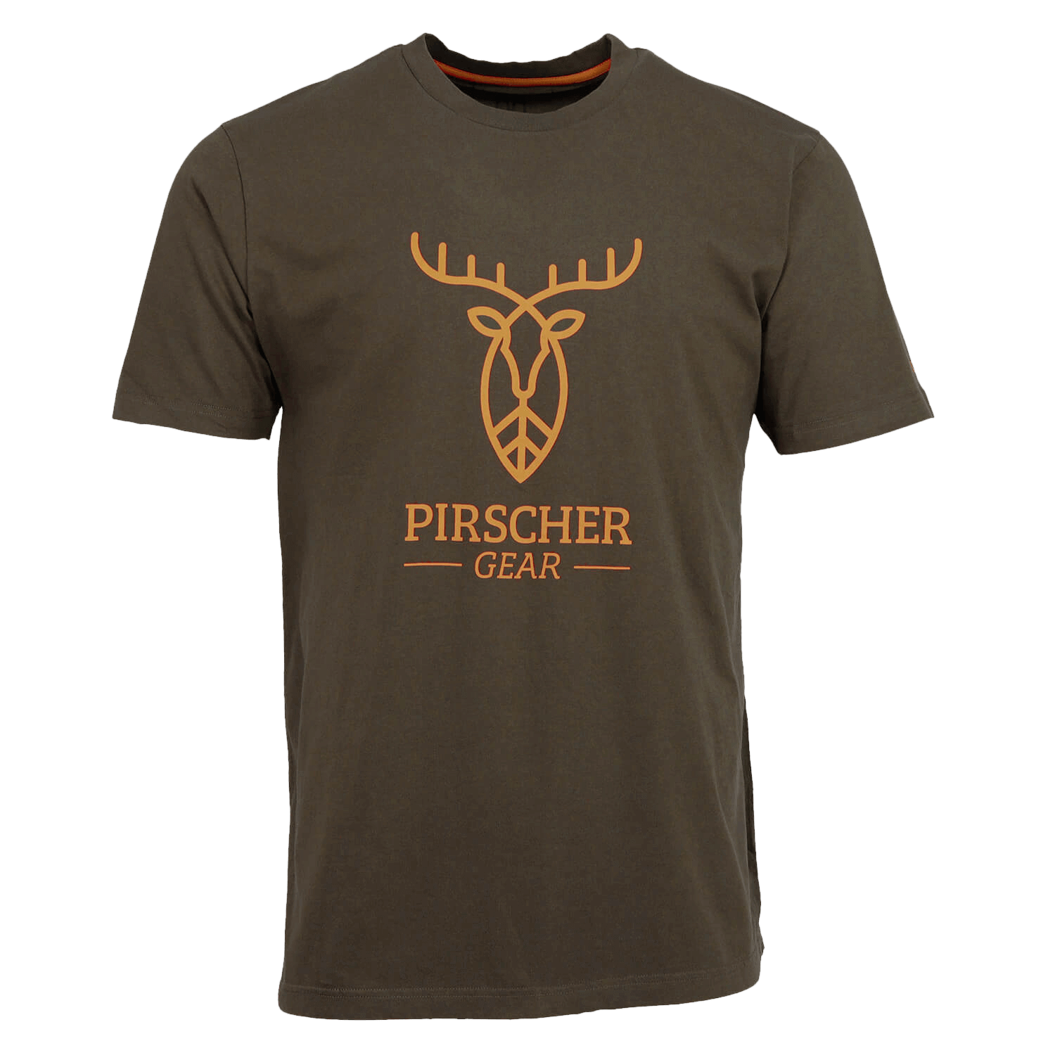  Pirscher Gear T-Shirt Full Logo (Bruin) - Cadeaus voor jagers