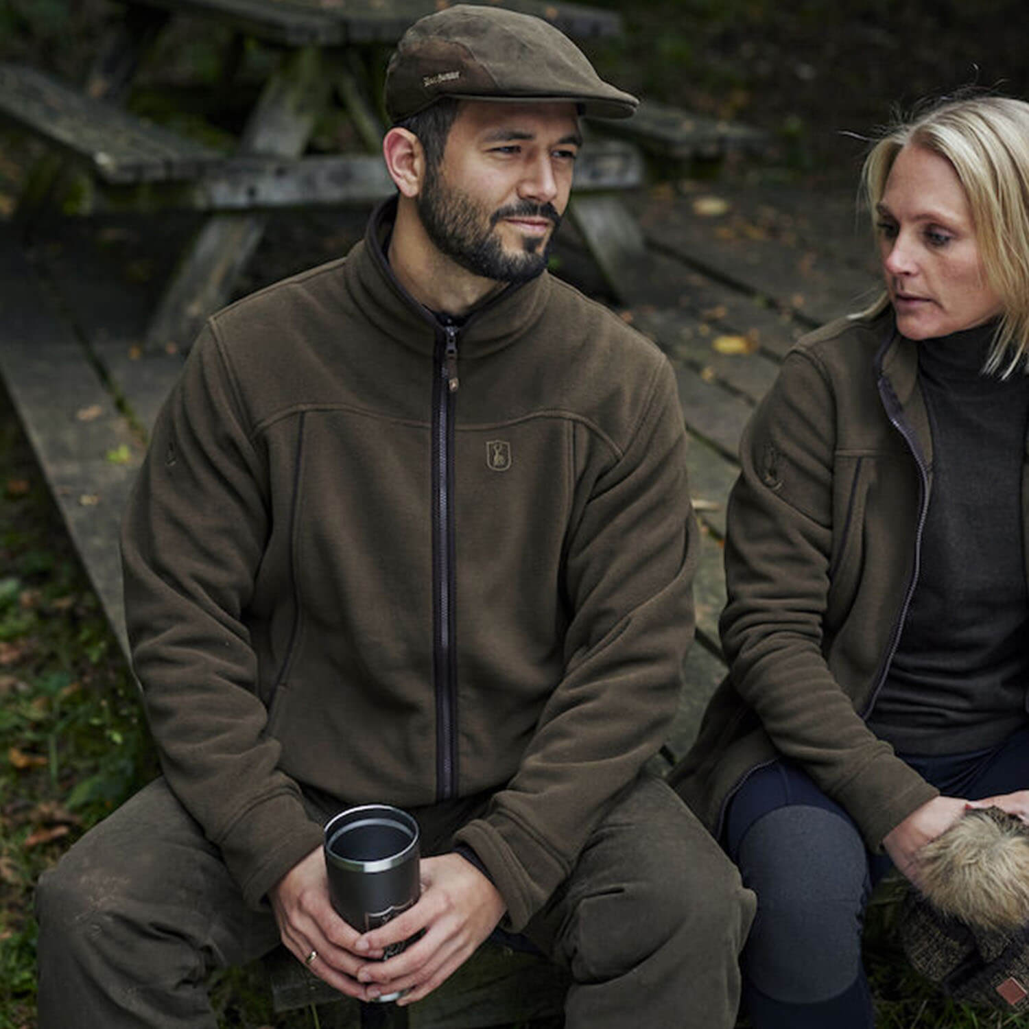 Deerhunter Fleecejacke Eagle (Tarmac Green)