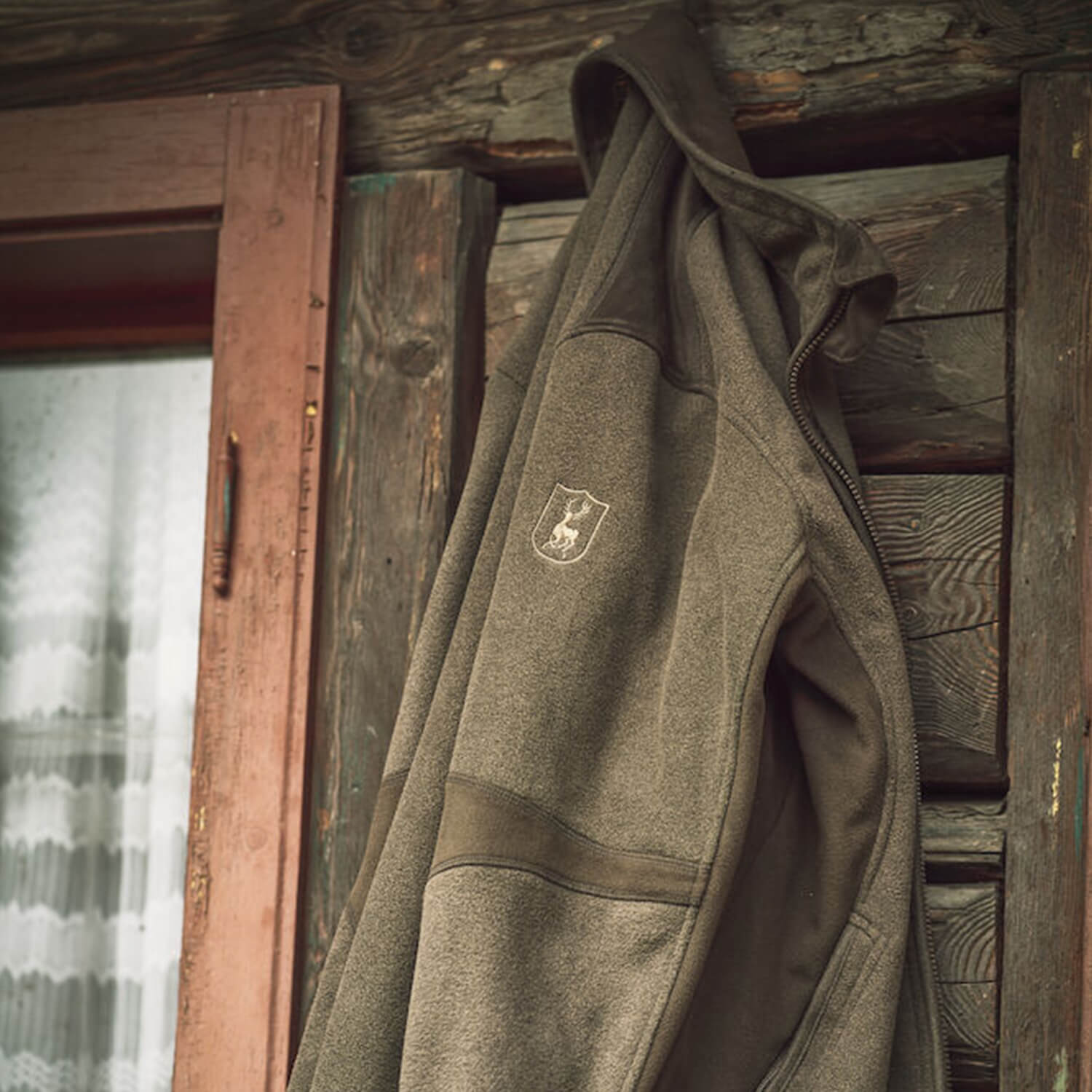  Deerhunter fleecejas Gamekeeper Bonded (Groen)